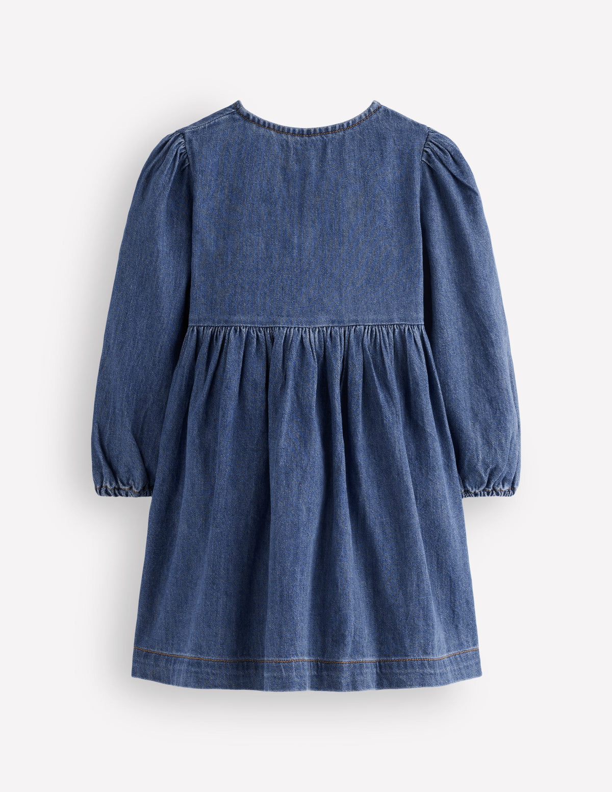 Norah Kleid mit Schleife und Knopfleiste-Medium Vintage - Image 2