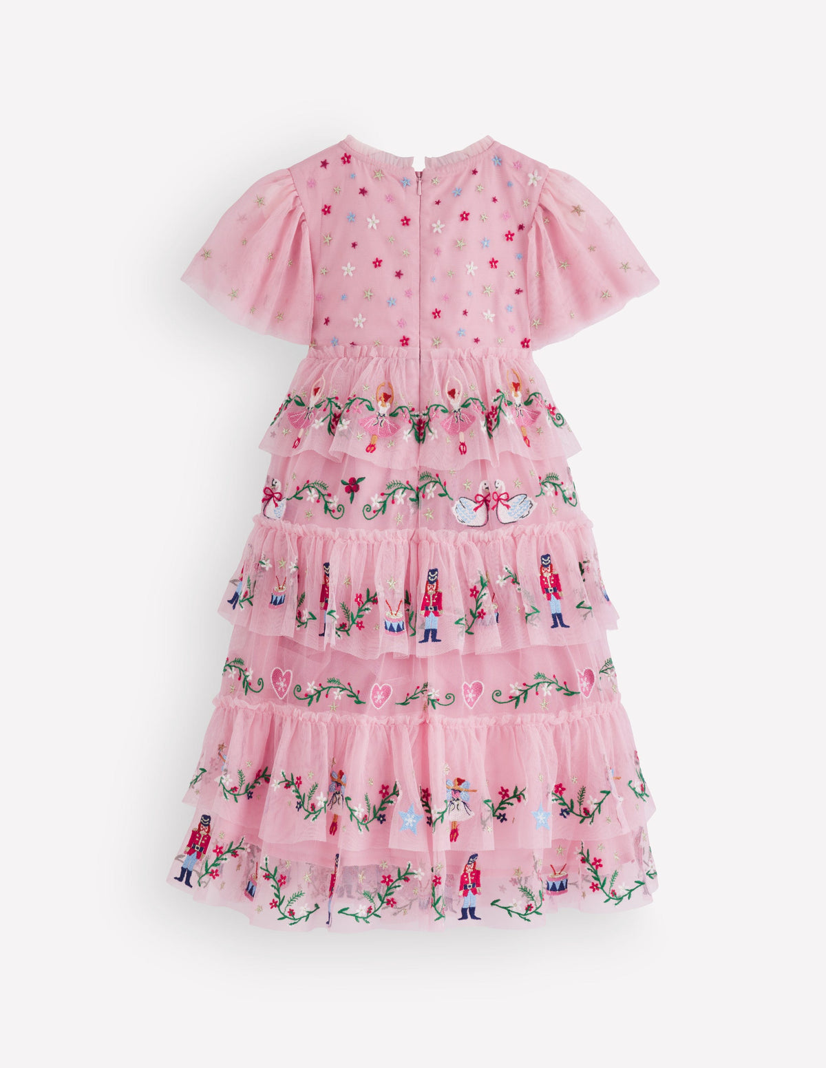 Besticktes Tüll-Rüschenkleid-Zephyr - Image 3