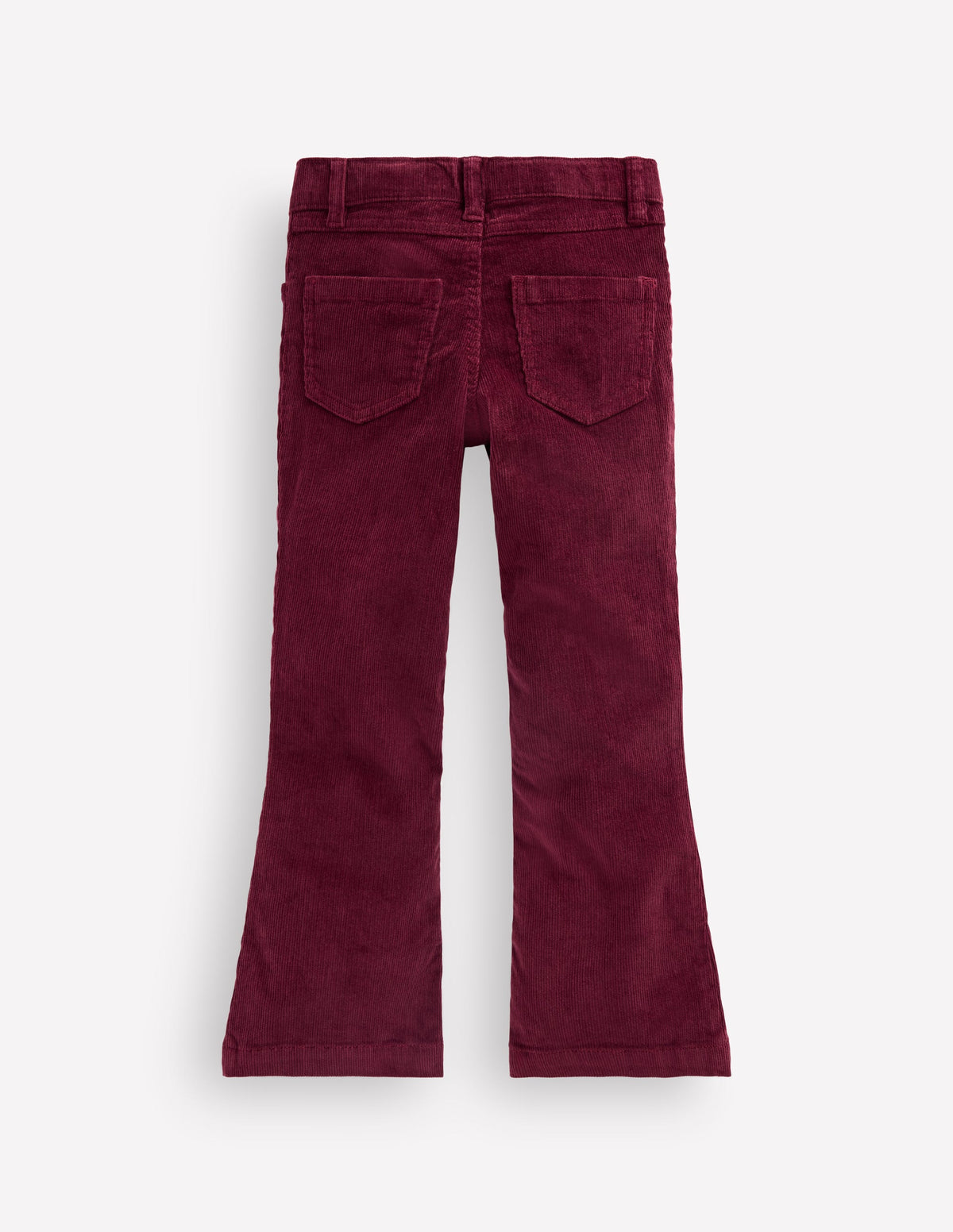 Jeans mit leichtem Schlag-Dunkelviolett, Cord - Image 5