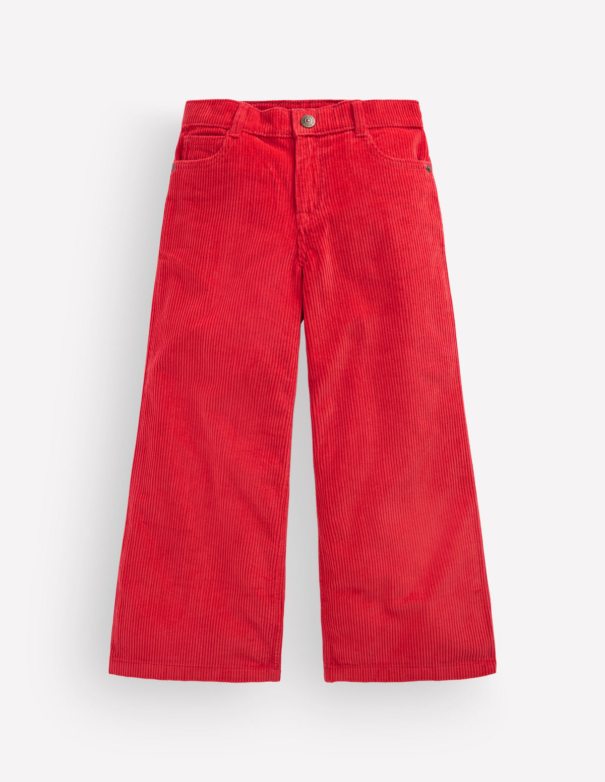 Jeans mit weitem Bein-Edelsteinrot - Image 1