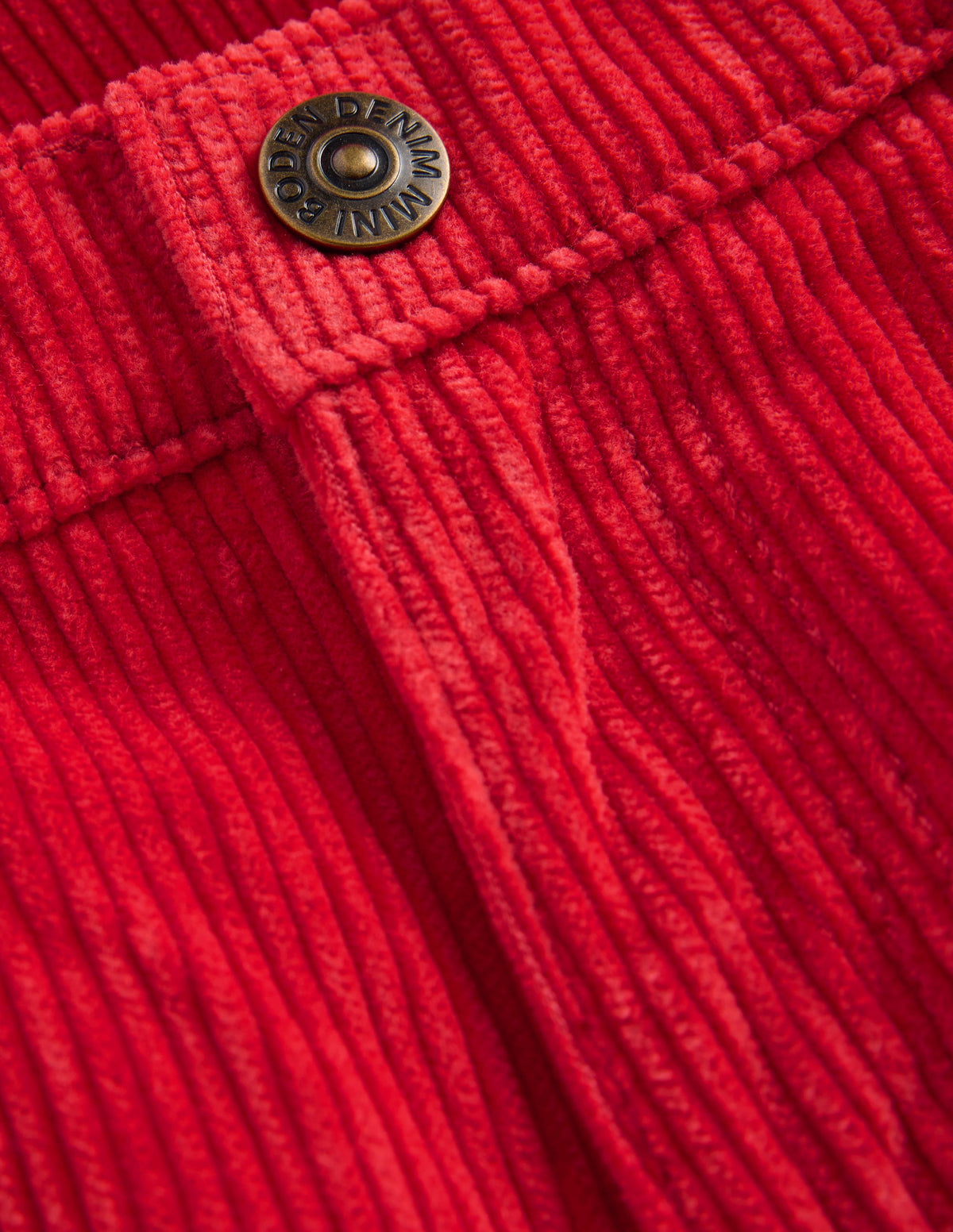 Jeans mit weitem Bein-Edelsteinrot - Image 3
