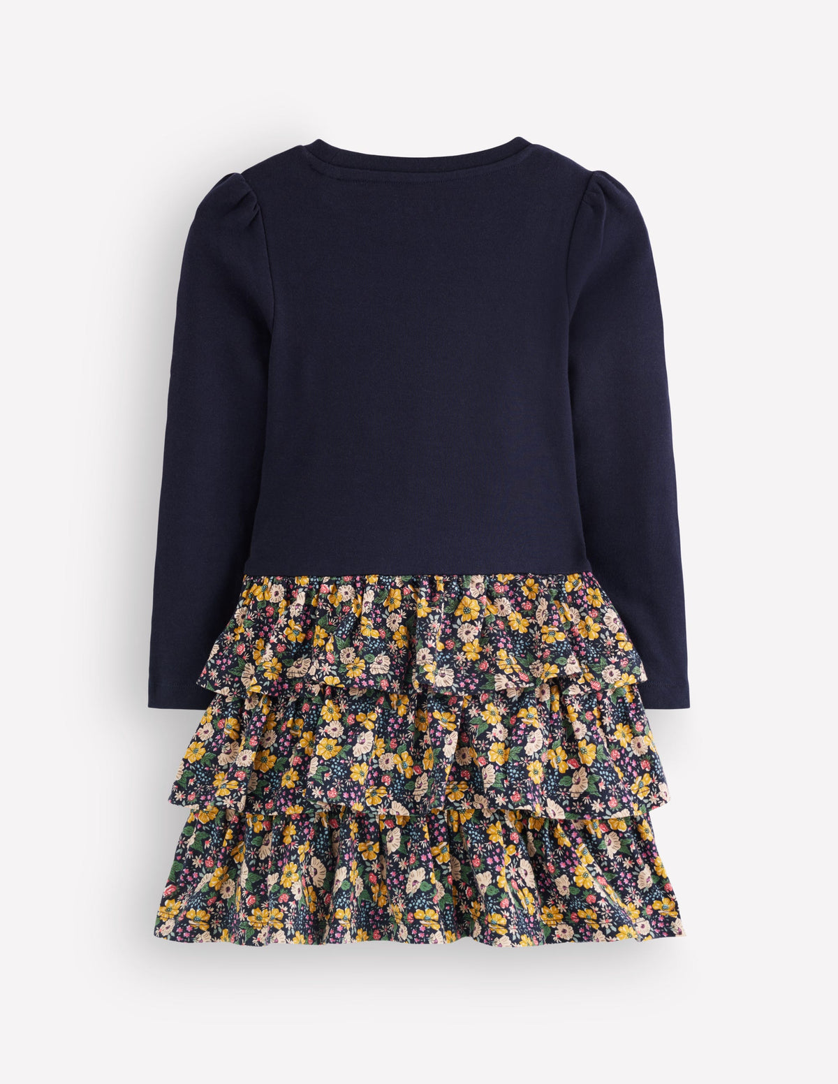 Cora RaRa Jerseykleid-Blau Geblümt - Image 3