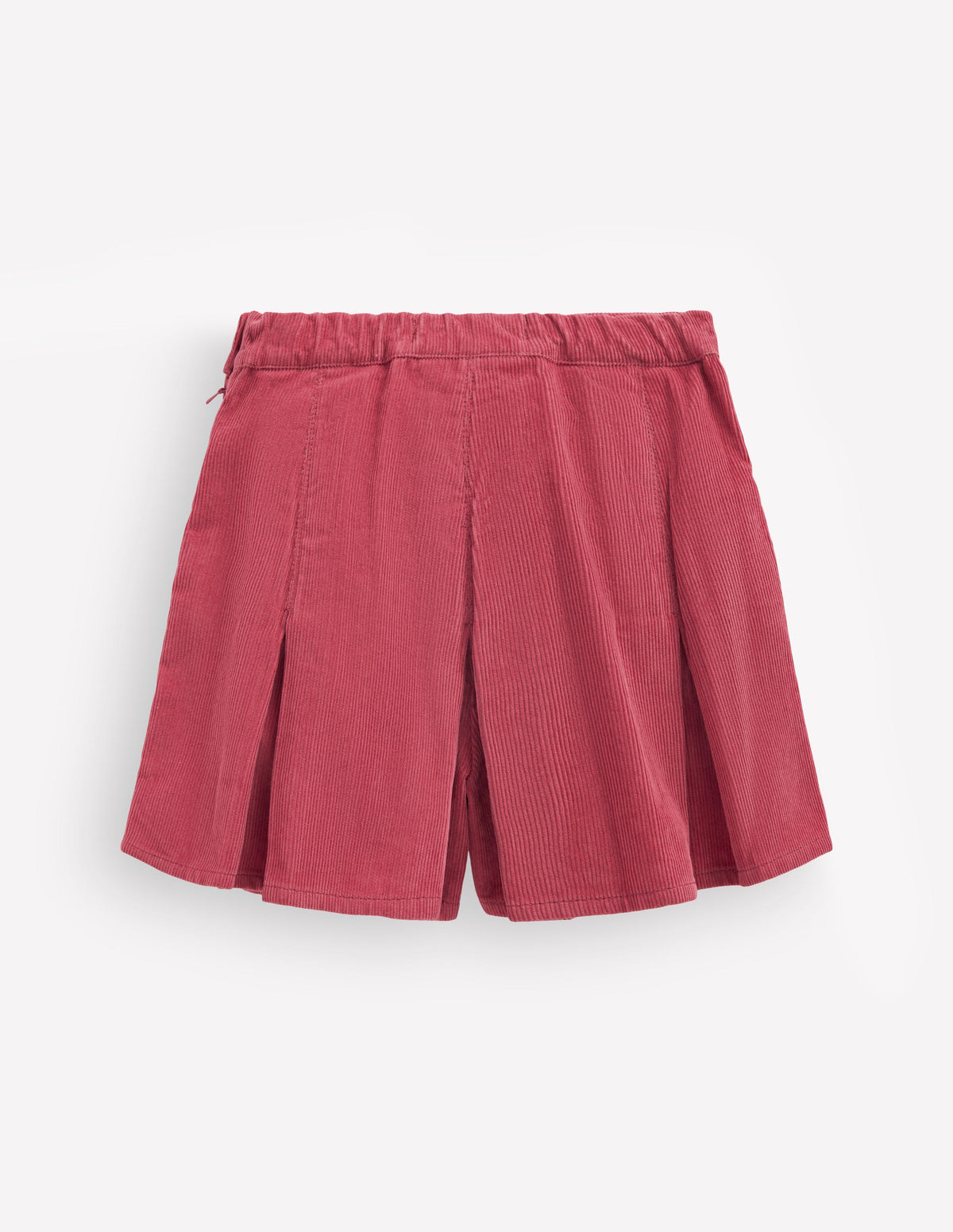 Plissierter Skort-Winter Puderrosa Cord - Image 6