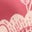 Wattierte Teddyfell-Jacke-Rosa Blumenwiese