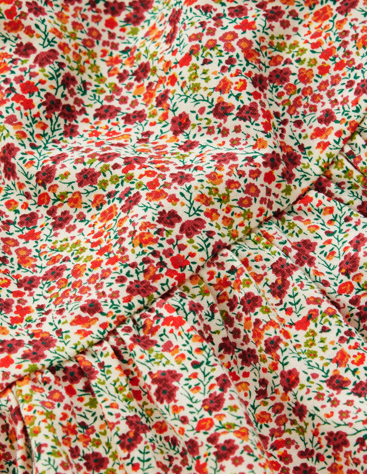 Langärmliges Kleid zum Herumwirbeln-Bunt Blumenmuster - Image 2