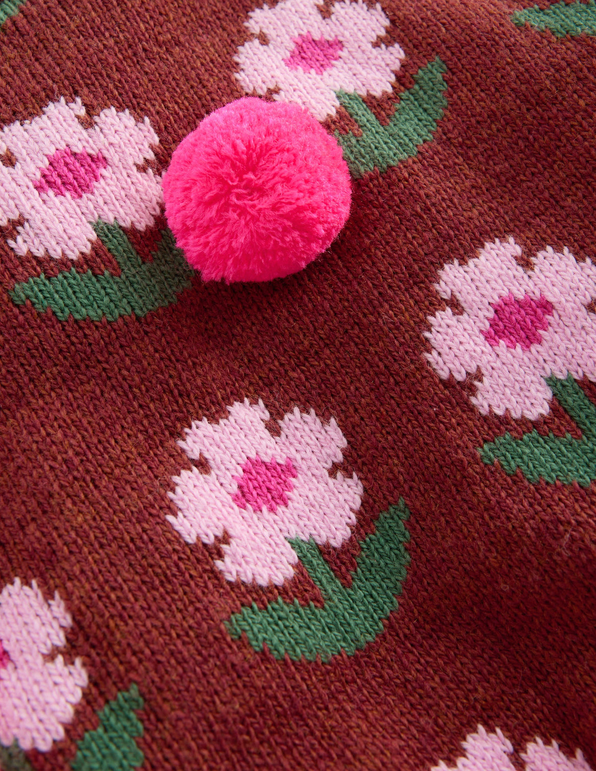 Witziger Pullover-Schildpatt Blume - Image 4