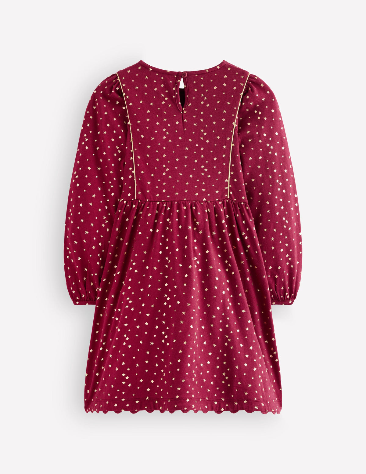 Mabel Glitzerkleid zum Herumwirbeln-Rot Foliensterne - Image 3