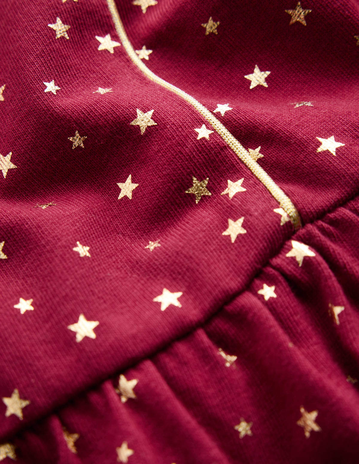 Mabel Glitzerkleid zum Herumwirbeln-Rot Foliensterne - Image 2
