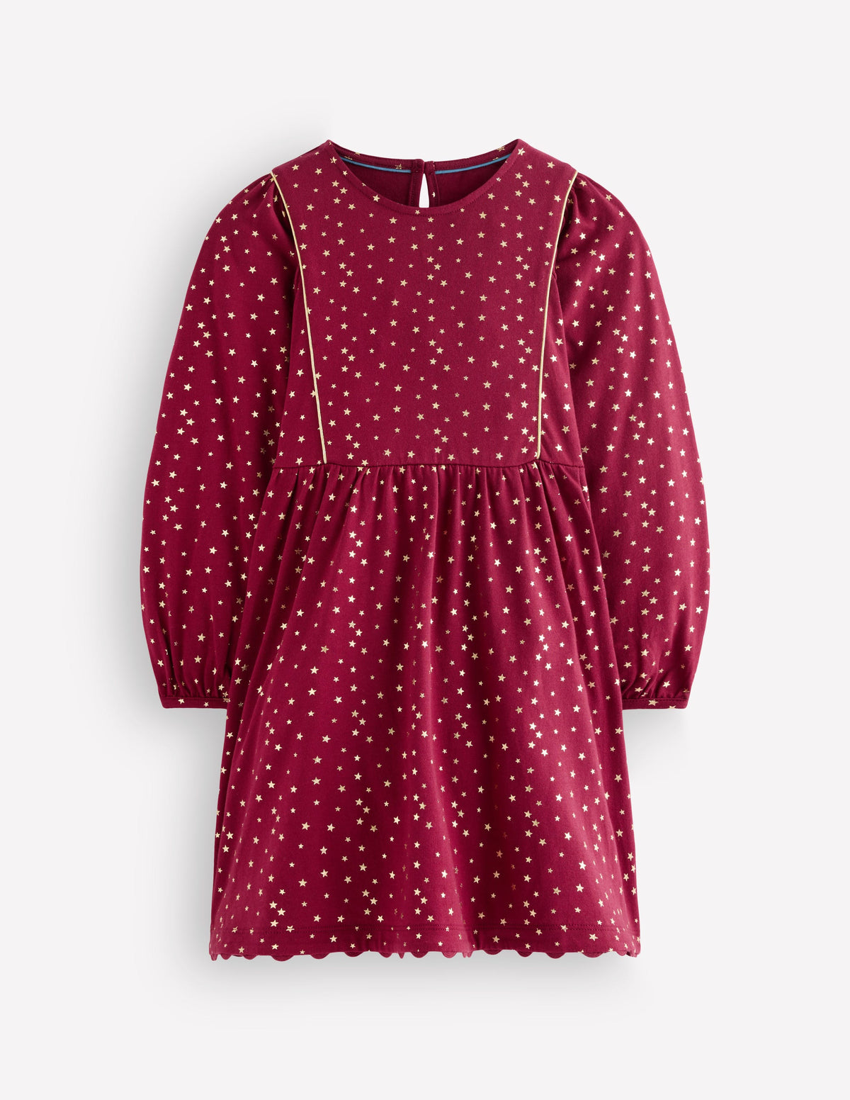 Mabel Glitzerkleid zum Herumwirbeln-Rot Foliensterne - Image 1