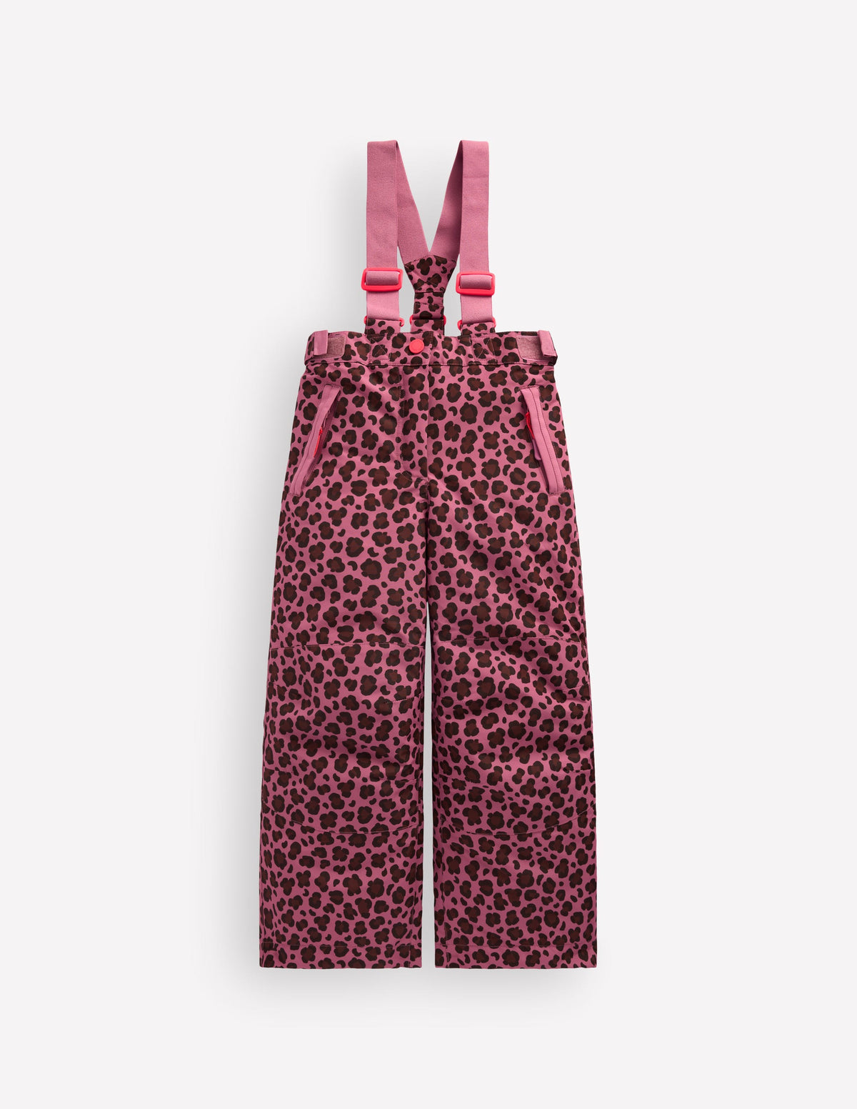 Wasserdichte Allwetterhose-Rosa Heide Leopardenmuster-1