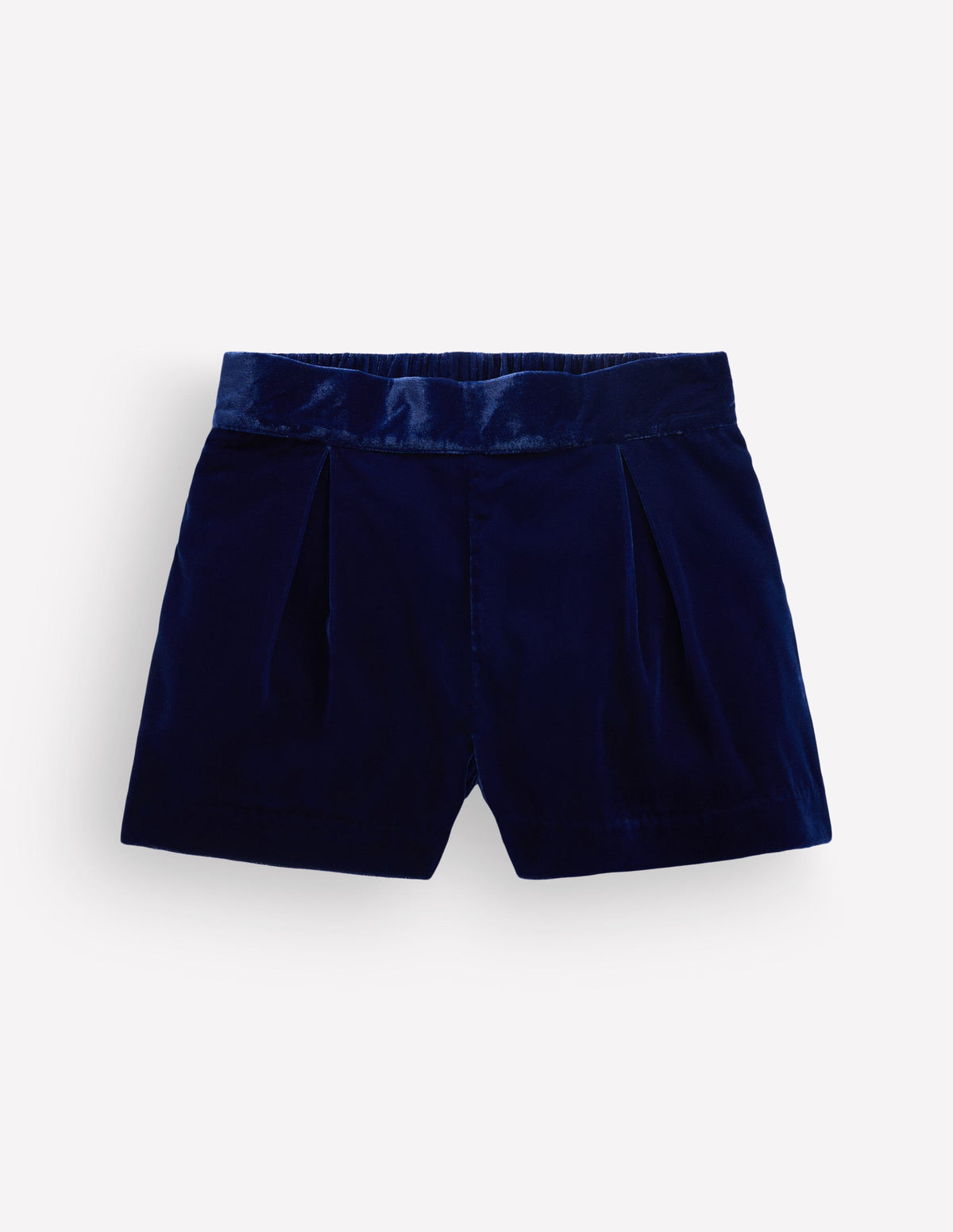 Plissierte Samt-Shorts-Schuluniform-Marineblau - Image 2