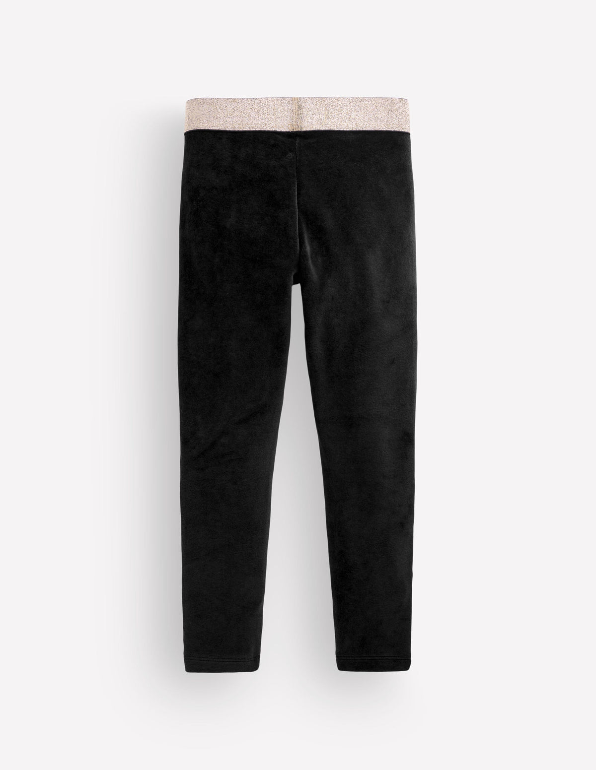 Leggings aus Samt-Schwarz - Image 2