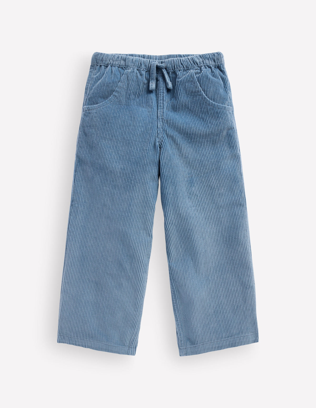 Cordhose mit Kordelzug-Blau Aura - Image 1