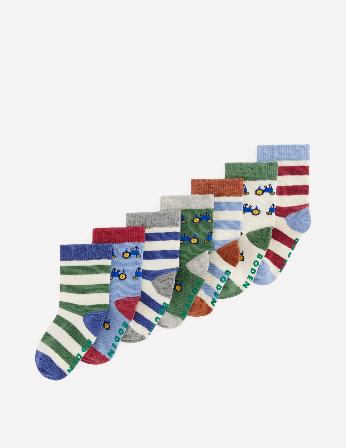 Babysocken im 7er-Pack-Traktoren-1