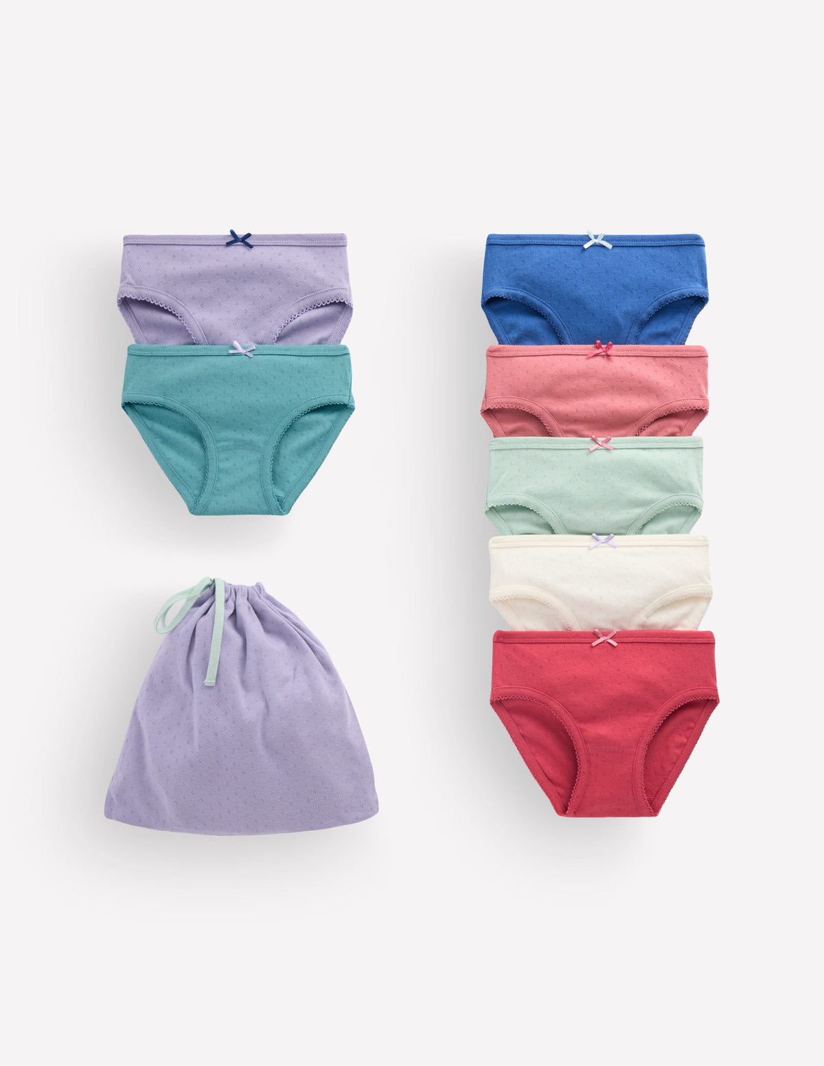 Pointelle-Unterhosen im 7er-Pack-Bunt-2