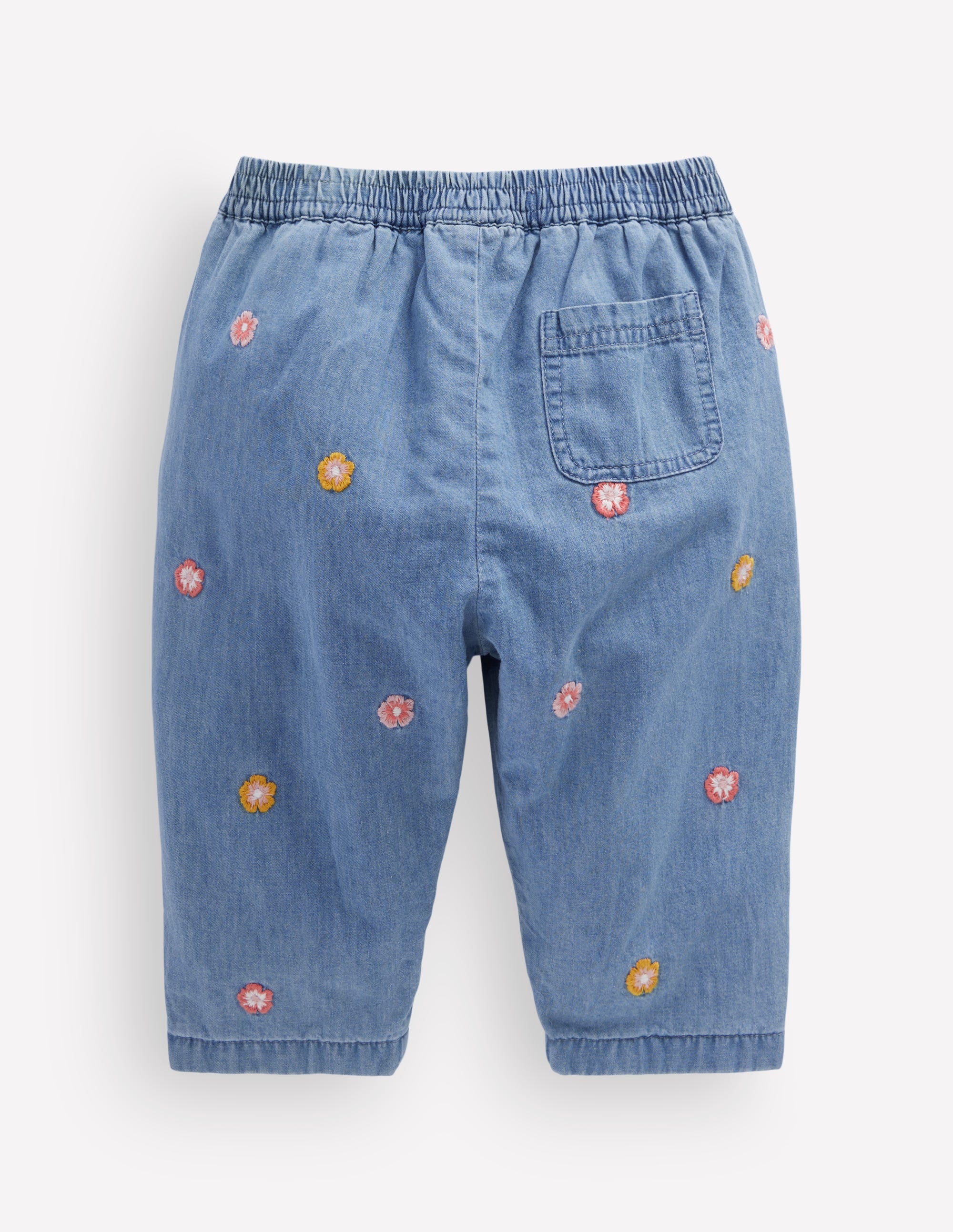 Bestickte Chambray-Hose-Bestickt Chambray - Image 2