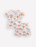 Woven Bloomers Play Set-Ivory Small Tropical Animals