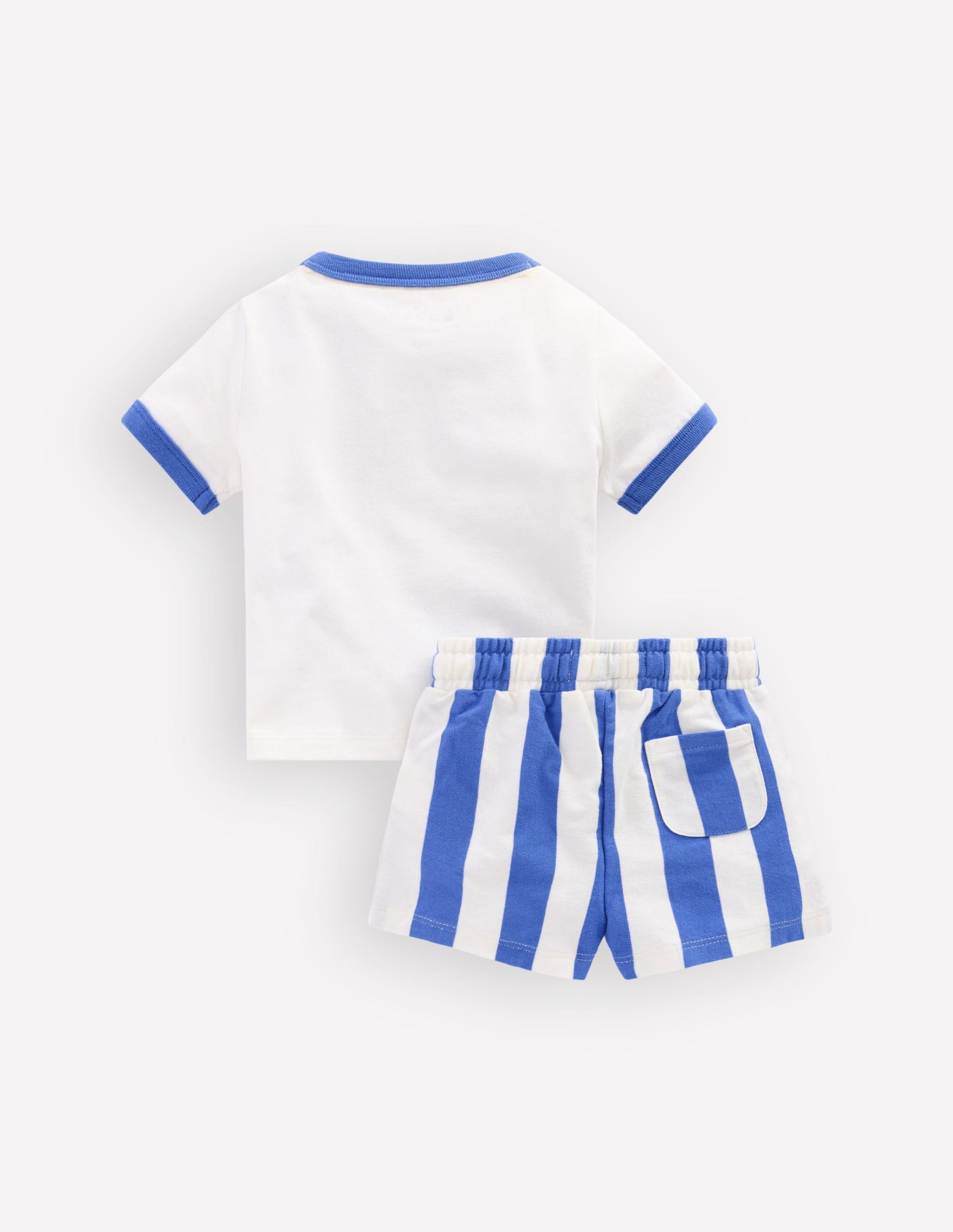 Jersey-Spielset mit Logo-Blau Camper Streifen-2