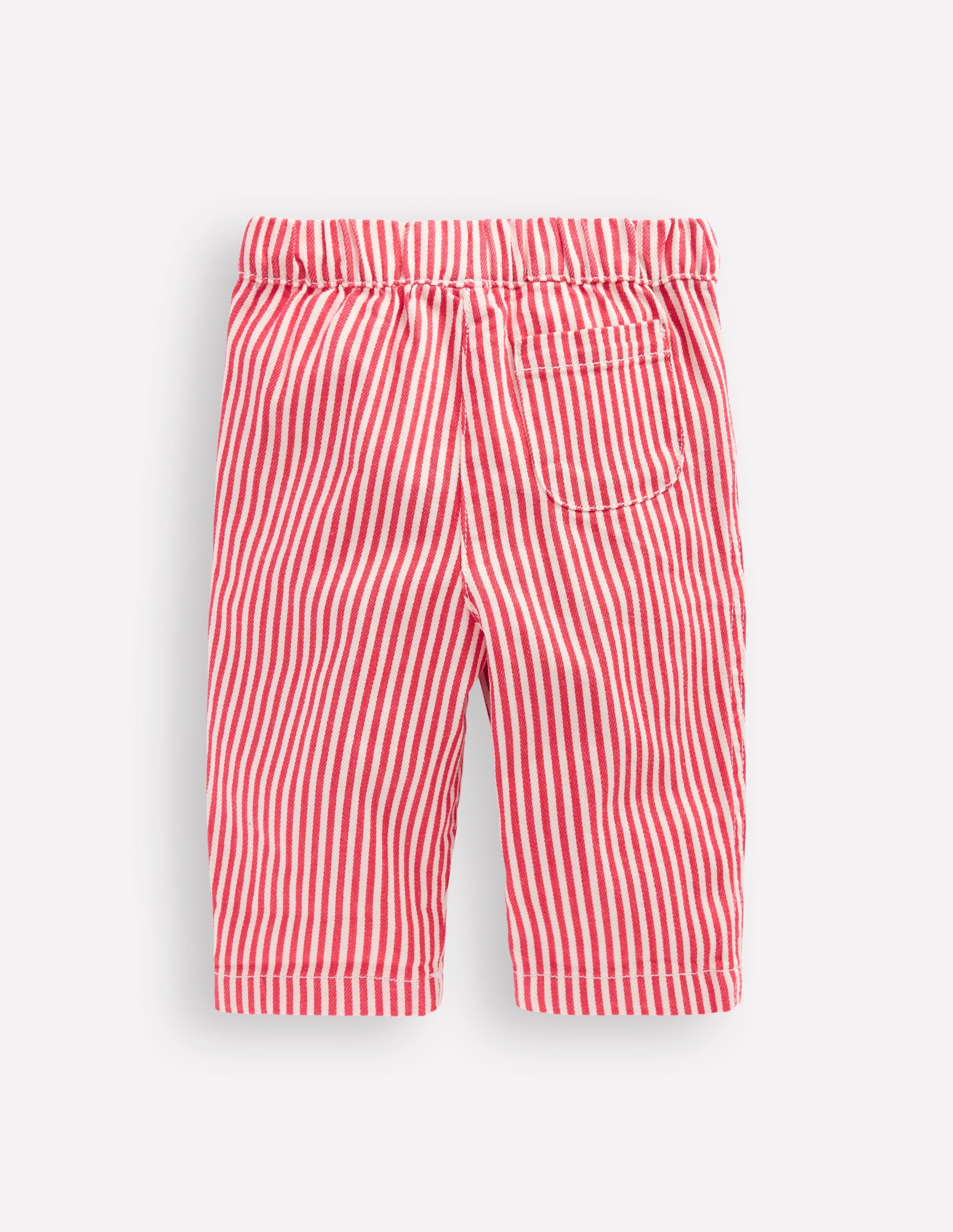 Baumwollhose zum Hineinschlüpfen-Rot mit Streifen - Image 2