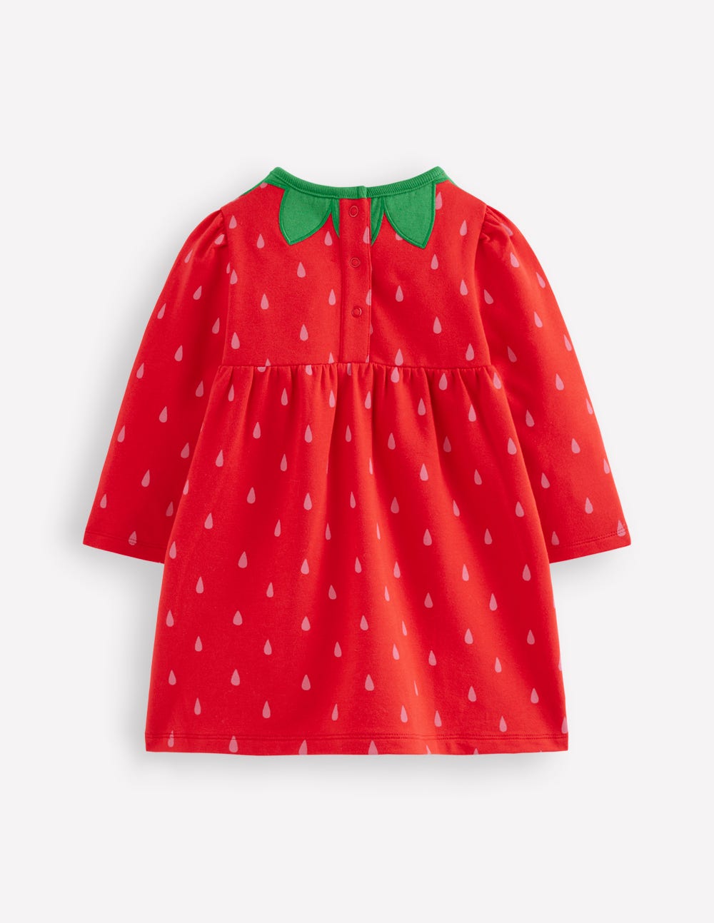 Originelles Sweatkleid-Erbeerkuchenrot - Image 2