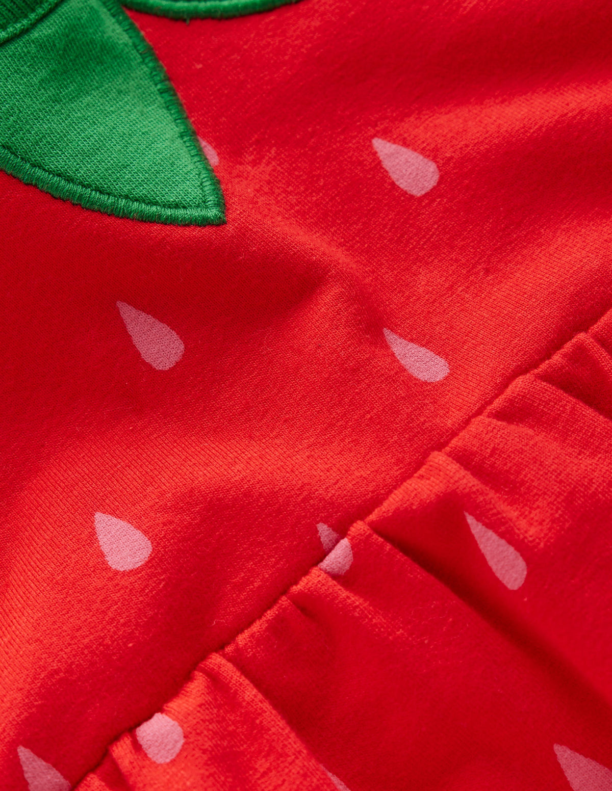 Originelles Sweatkleid-Erbeerkuchenrot - Image 3