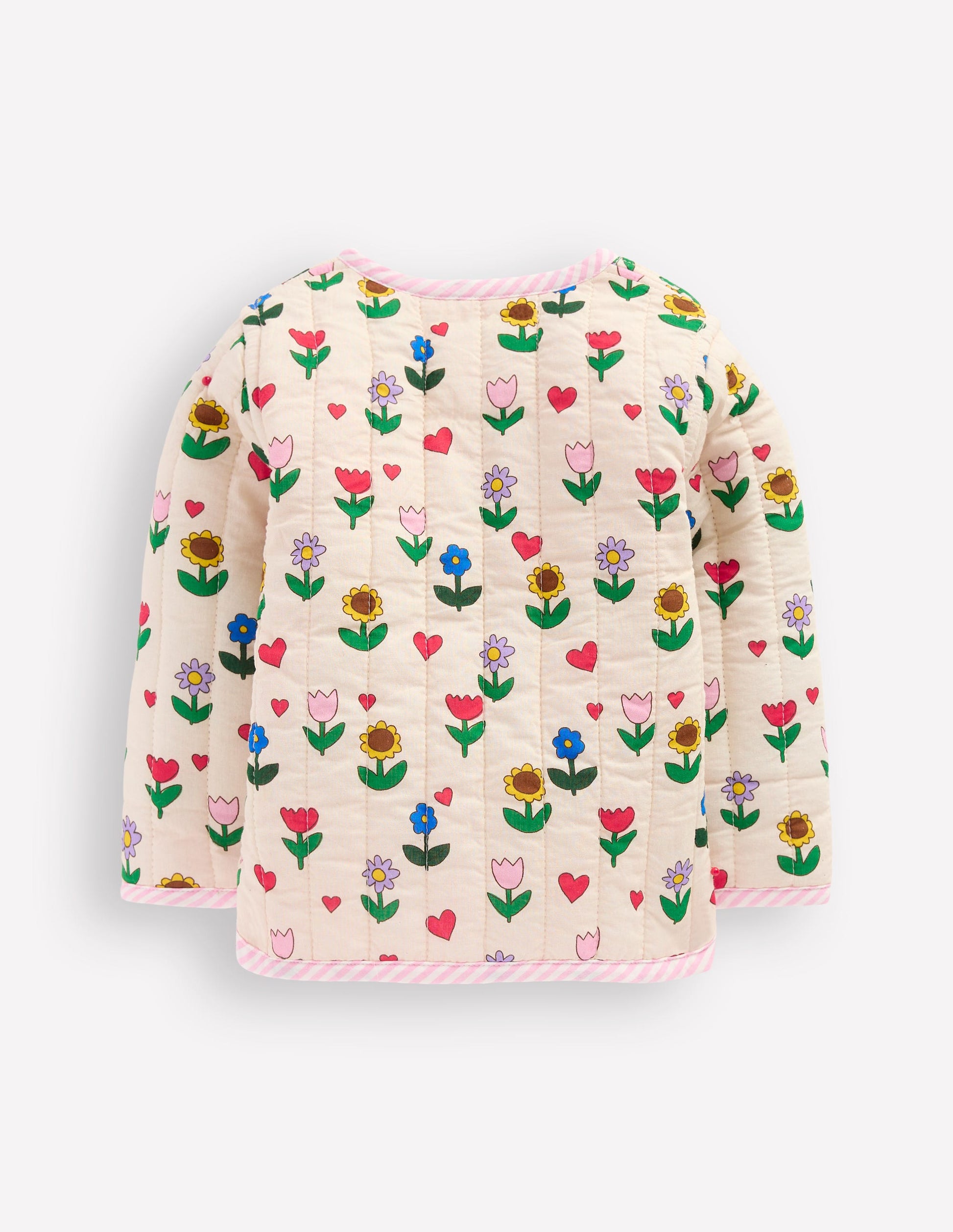 Steppjacke-Bunt Sonnenblumen Garten-2