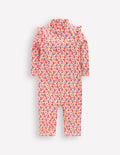 Sun Safe Surfsuit-Pink Ditsy Floral