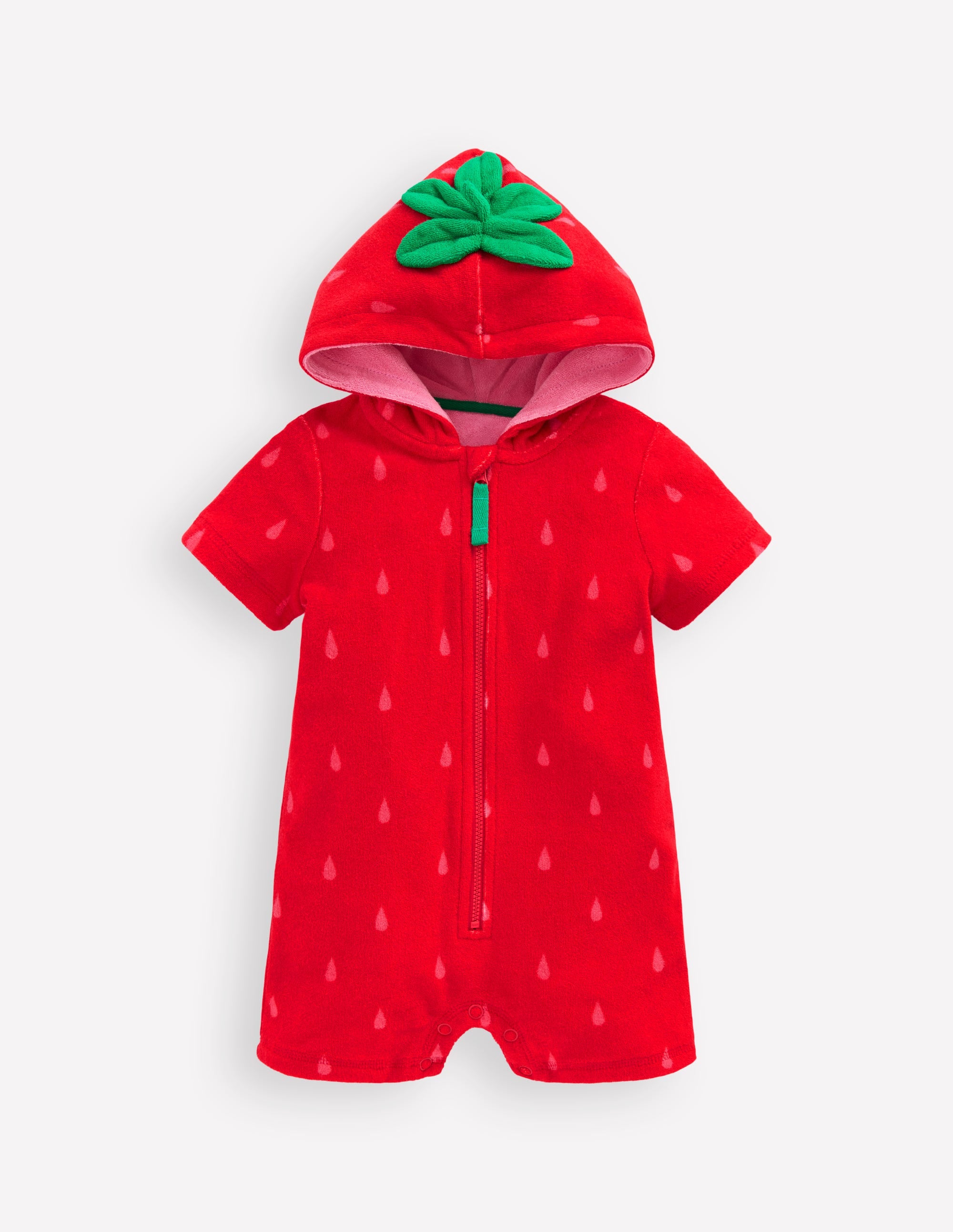 Origineller Frottee-Strampler-Erdbeere - Image 1