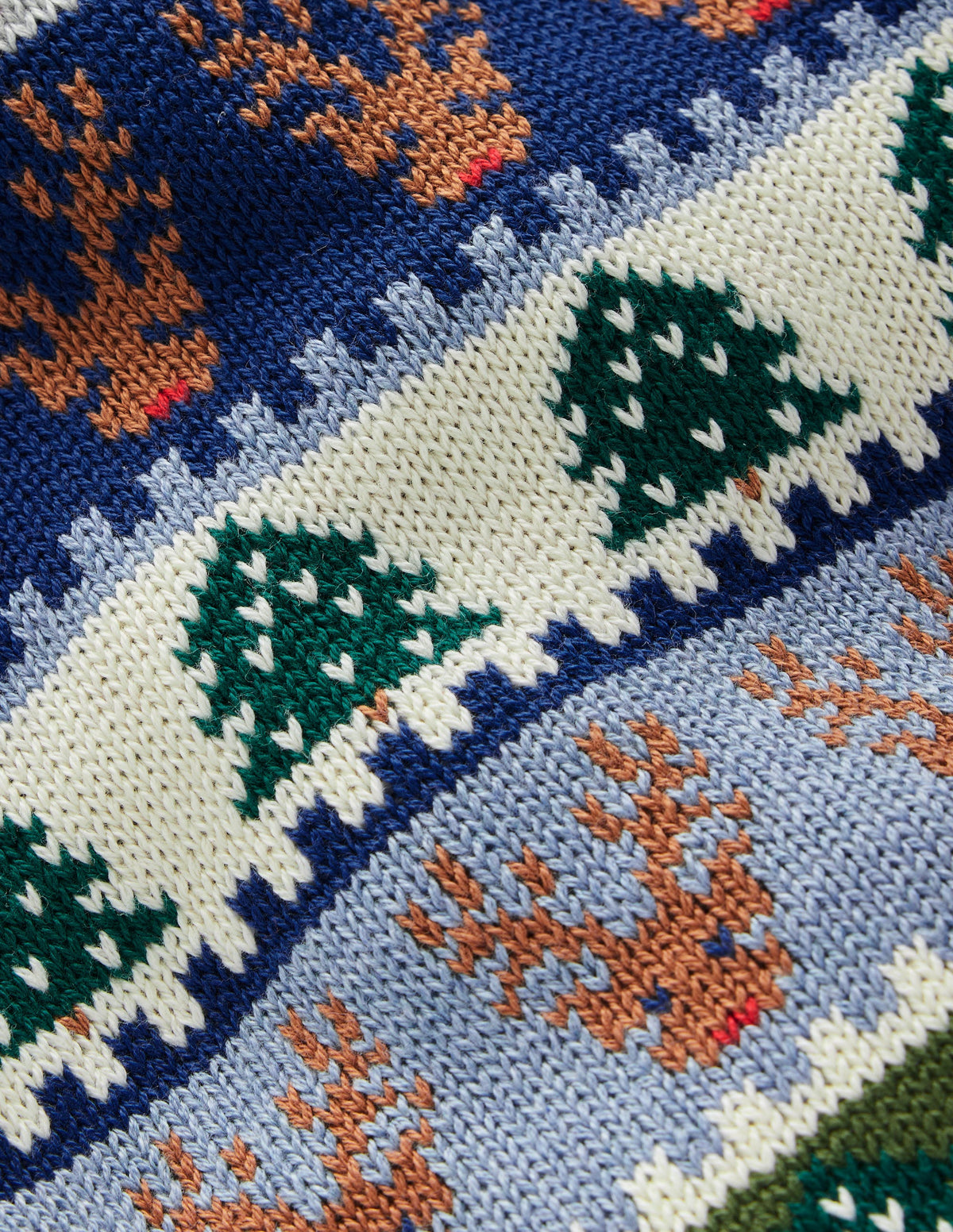 Spielset aus Fair-Isle-Strick-Bunt Festlich - Image 2