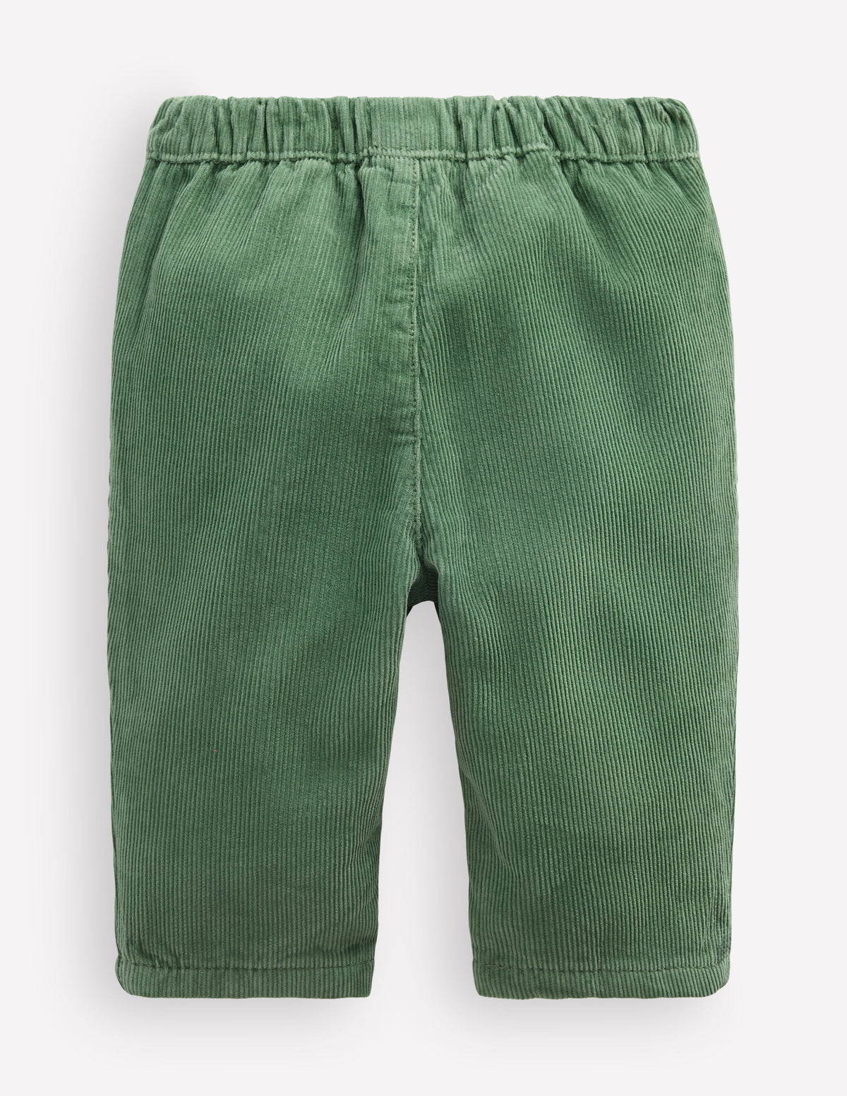 Pantalon en velours côtelé de coton-VERT - Image 2