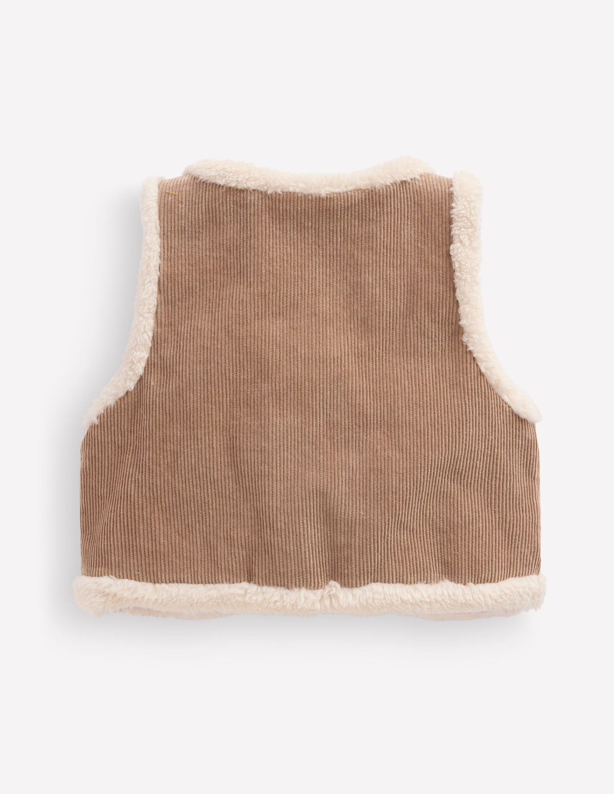 Bestickte Teddyfellweste-Neutral Stickerei - Image 7
