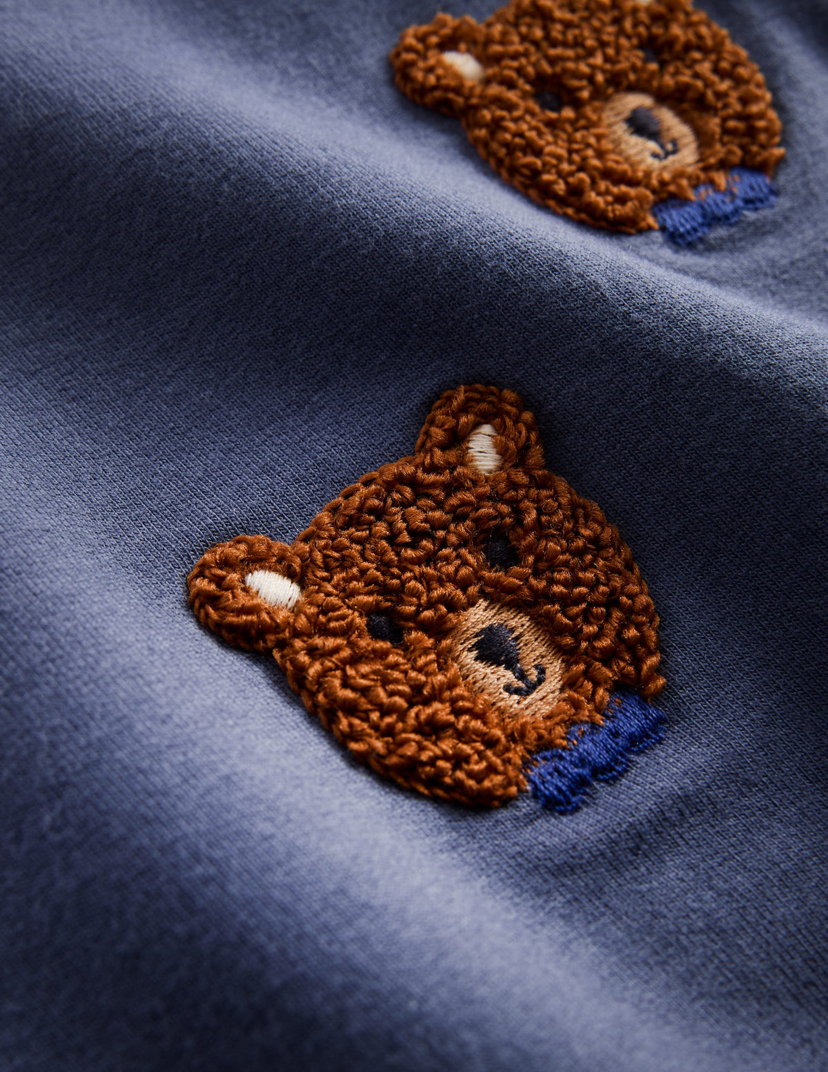 Ensemble avec sweat à appliqués-Ours bouclés bleu robot - Image 2