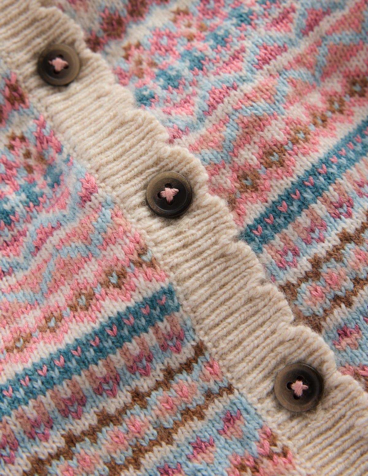 Fair-Isle-Strickjacke-Bunt Sanftes Fair-Isle-4