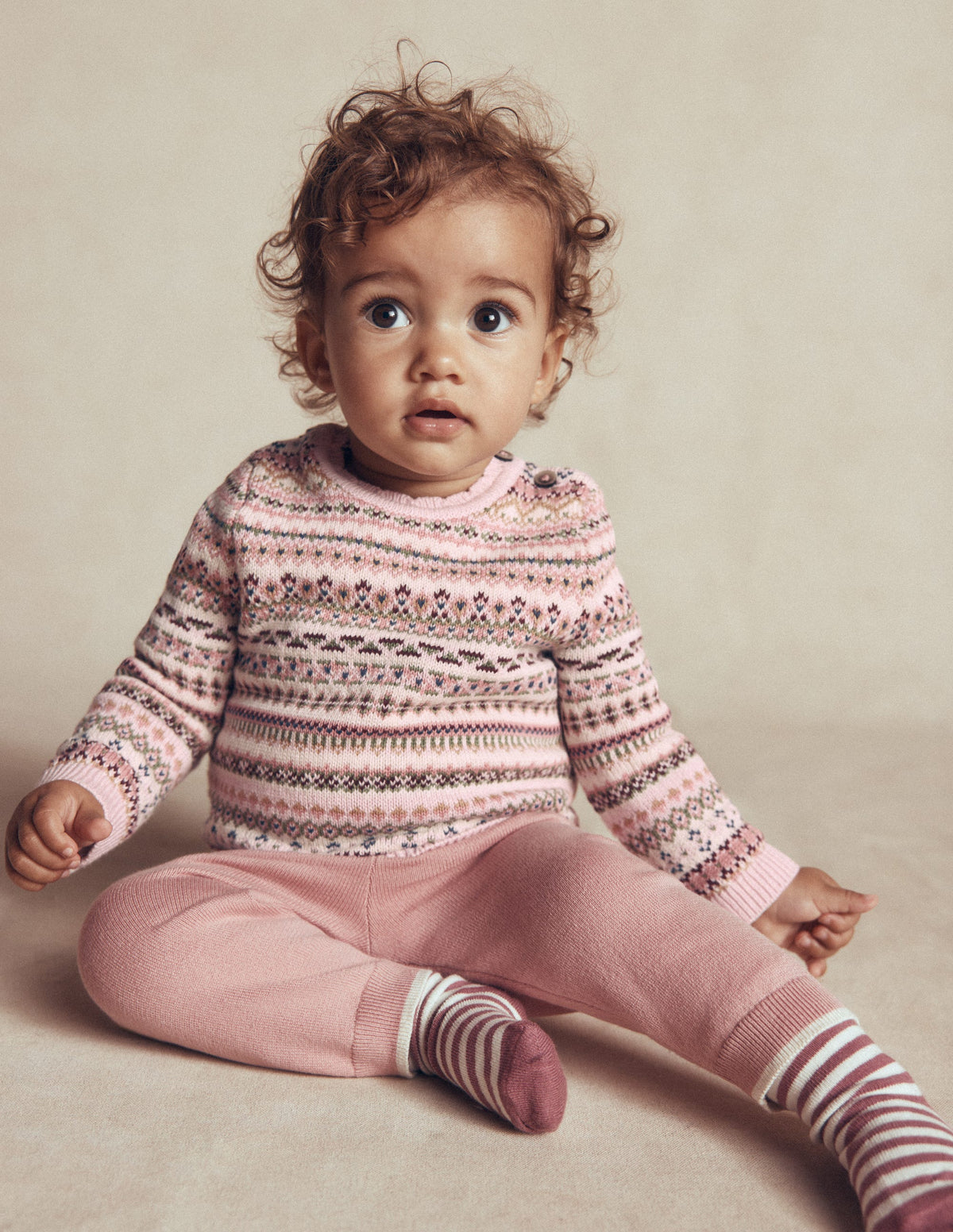 Fair-Isle-Strickpullover-Set-Rosa Heide - Image 3