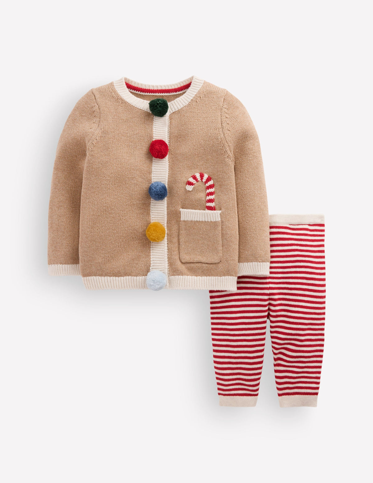 Novelty Knitted Play Set-Gingerbread Man-1