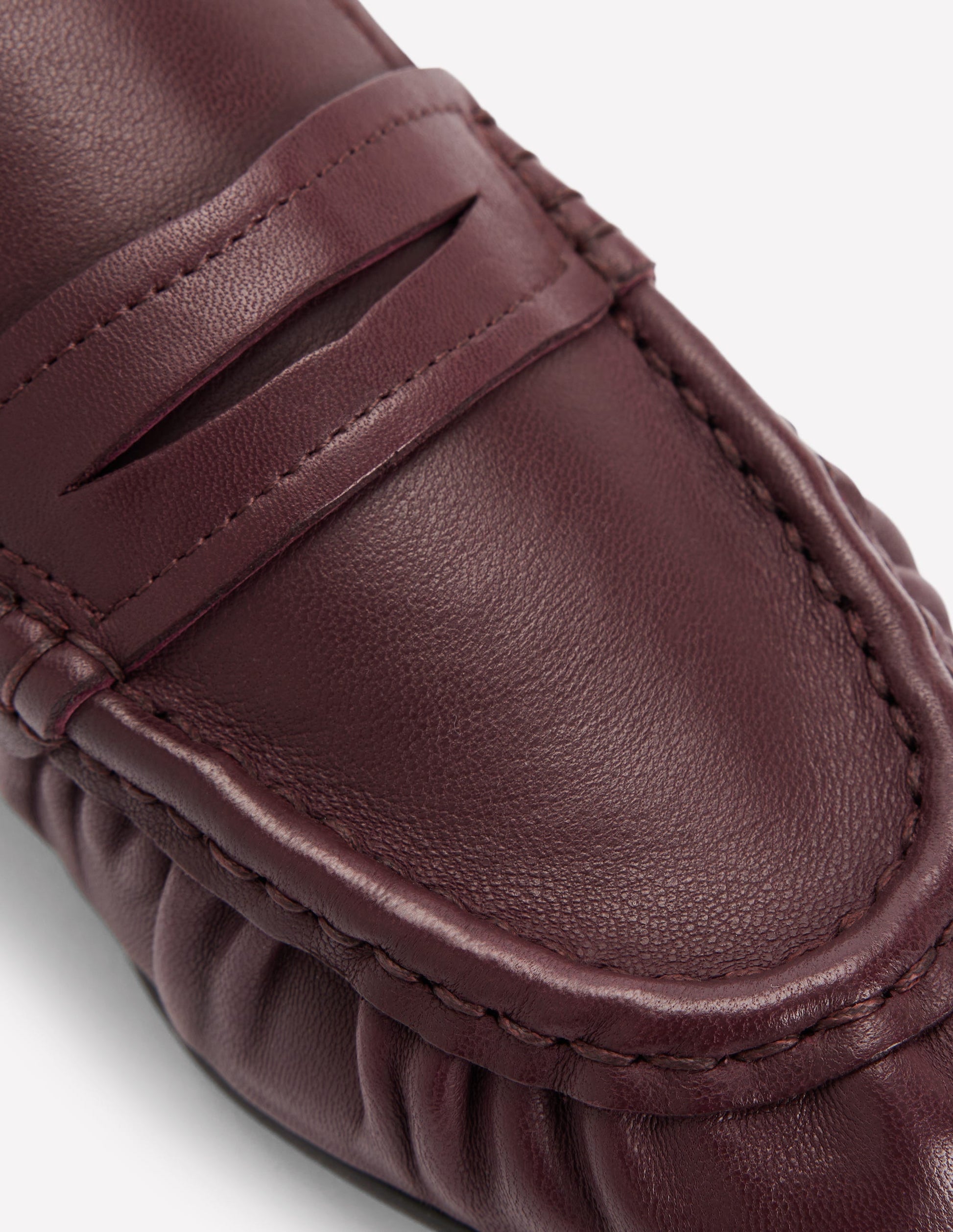 Superweiche, flexible Loafer-Oxblood-5