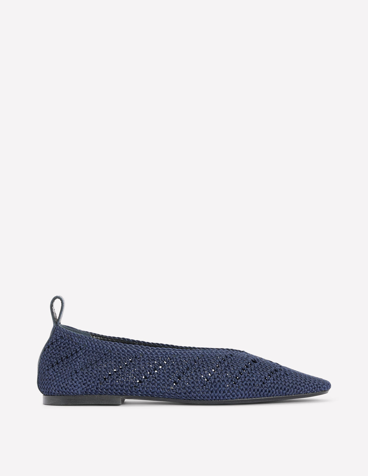 Strick-Ballerinas-Marineblau-1
