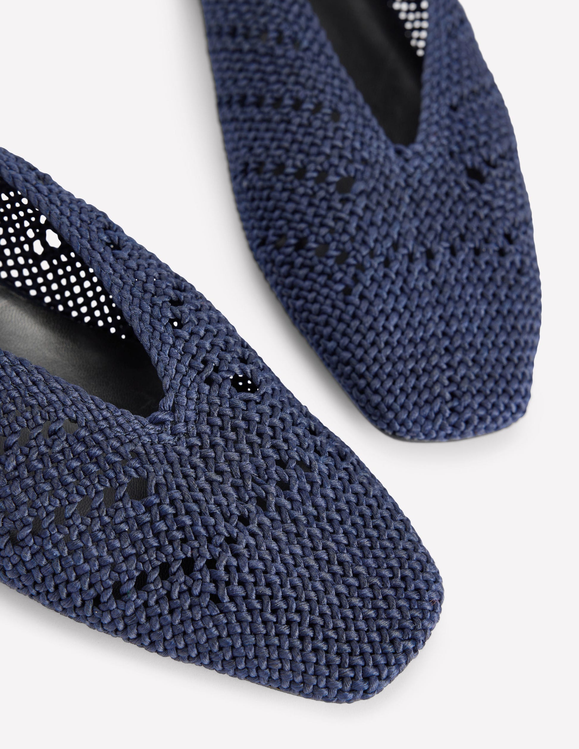 Strick-Ballerinas-Marineblau-4