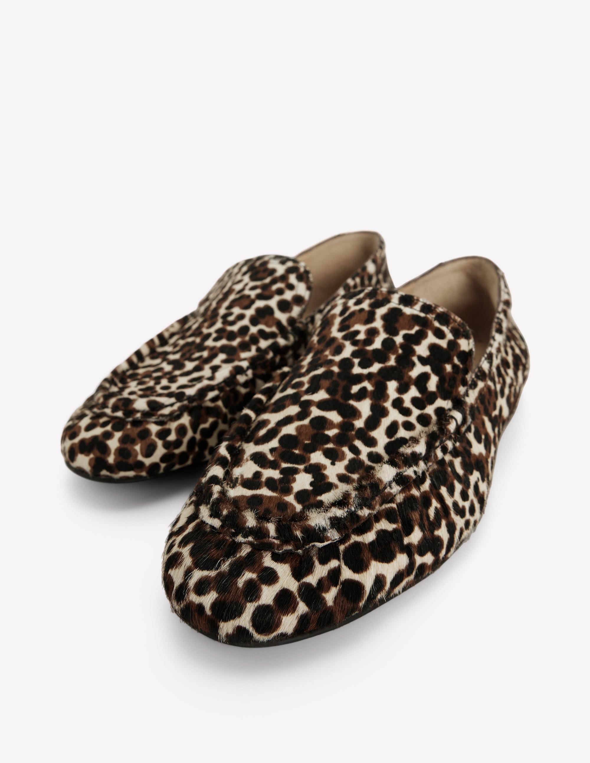 Mocassins souples Dinah pour tous les jours-Moucheté noir et ivoire - Image 4