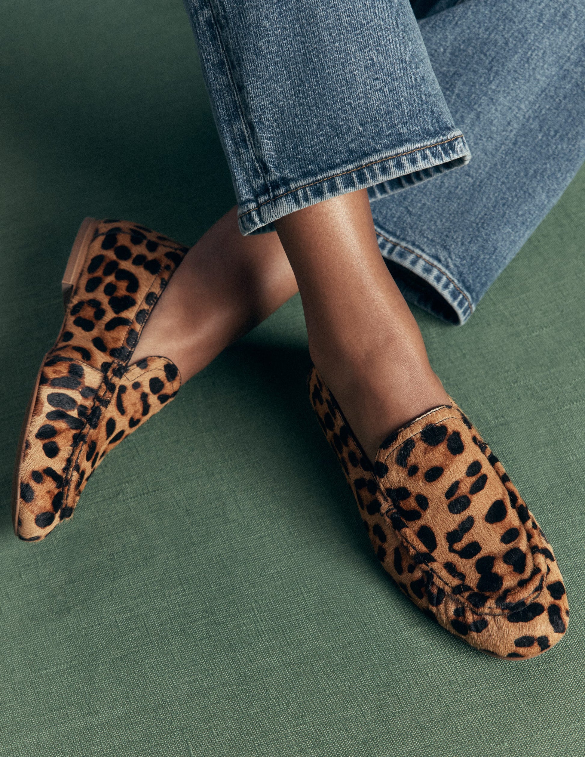 Dinah Flexible Loafer für jeden Tag-Klassisches Leopardenmuster-2