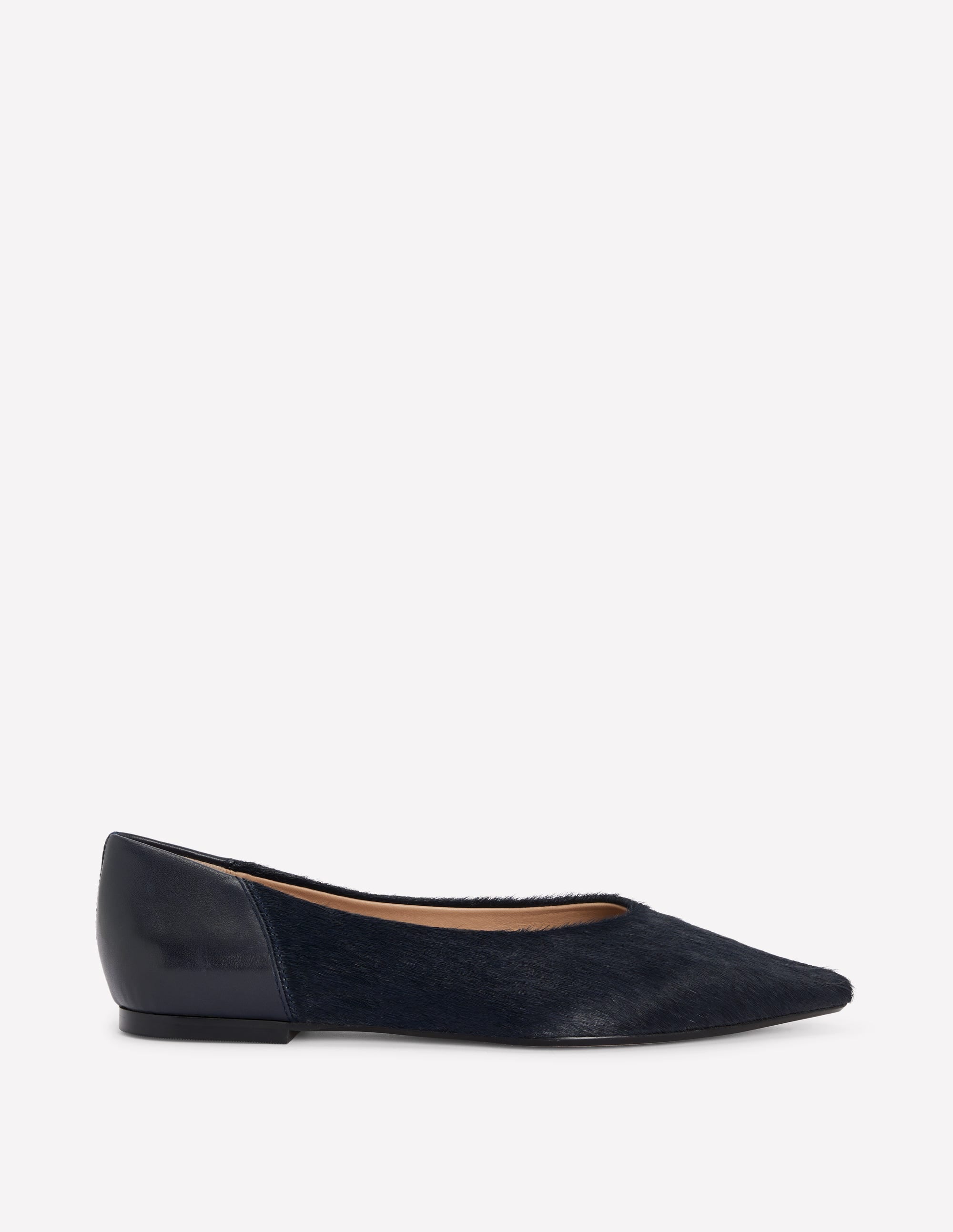Nigella Flache Schuhe mit spitzer Zehenpartie-Marineblau - Image 1