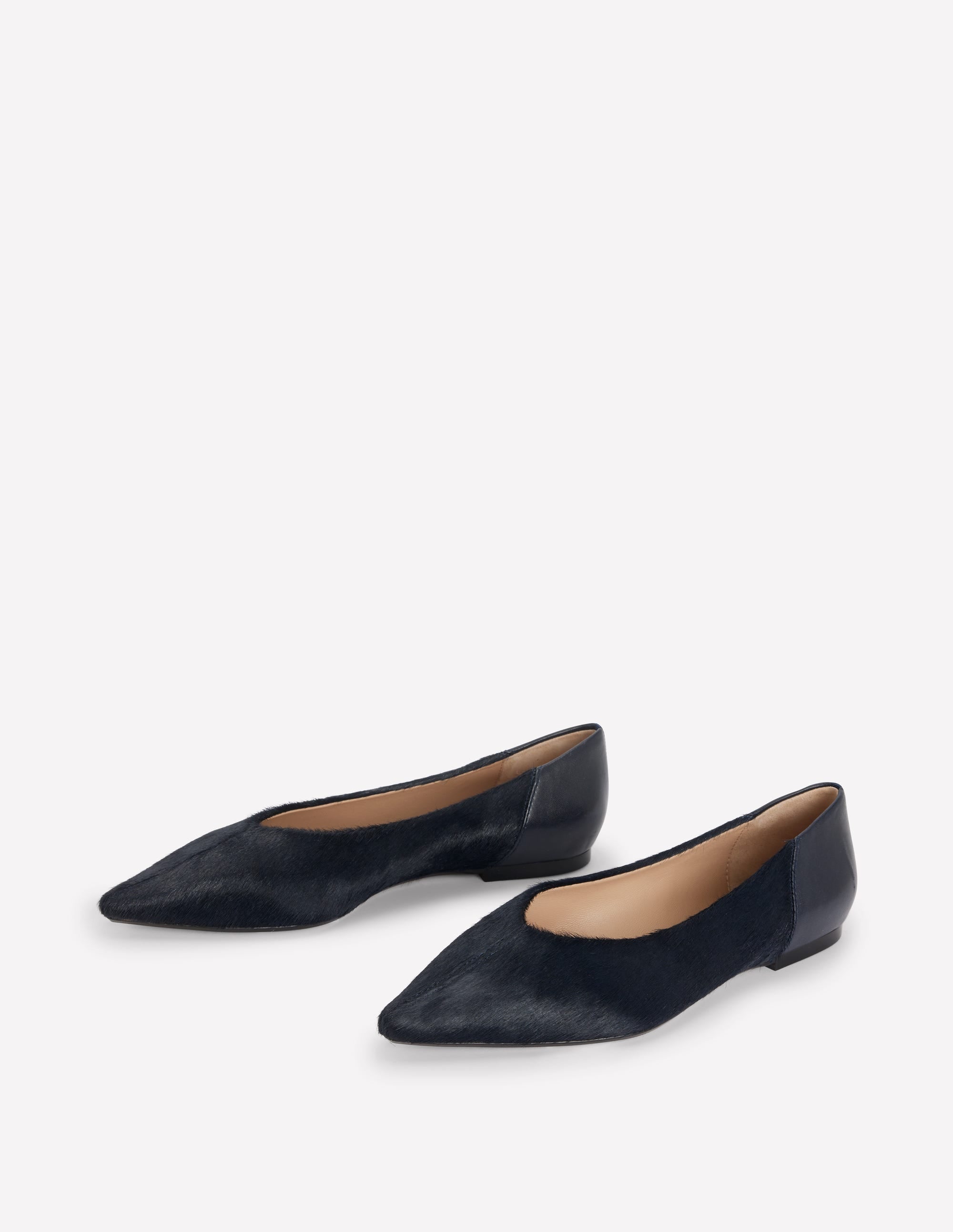 Nigella Flache Schuhe mit spitzer Zehenpartie-Marineblau - Image 3