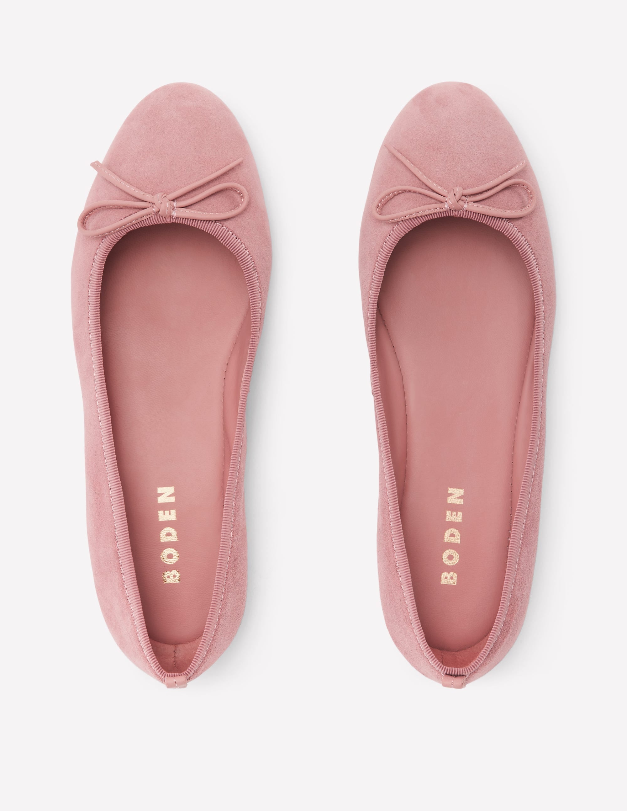 Patti Round Toe Ballet Flats-Blush - Image 5