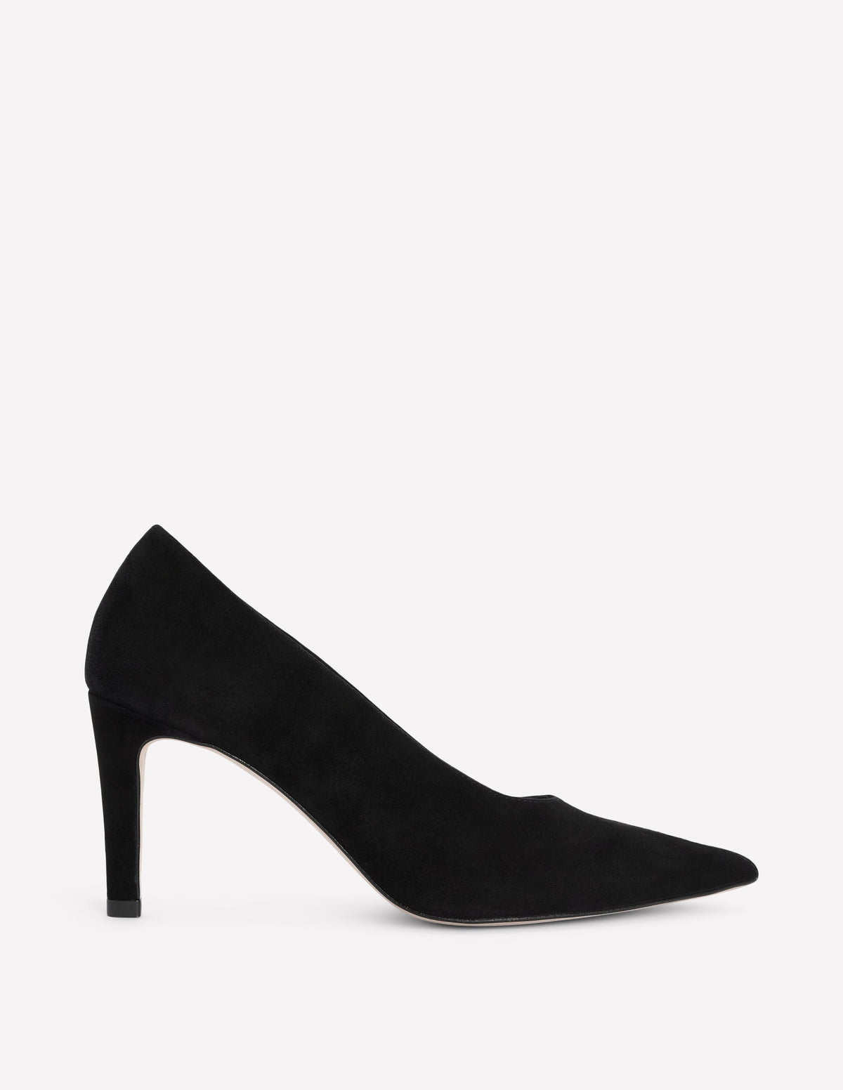 Pumps mit spitzer Zehenpartie-Schwarz-1