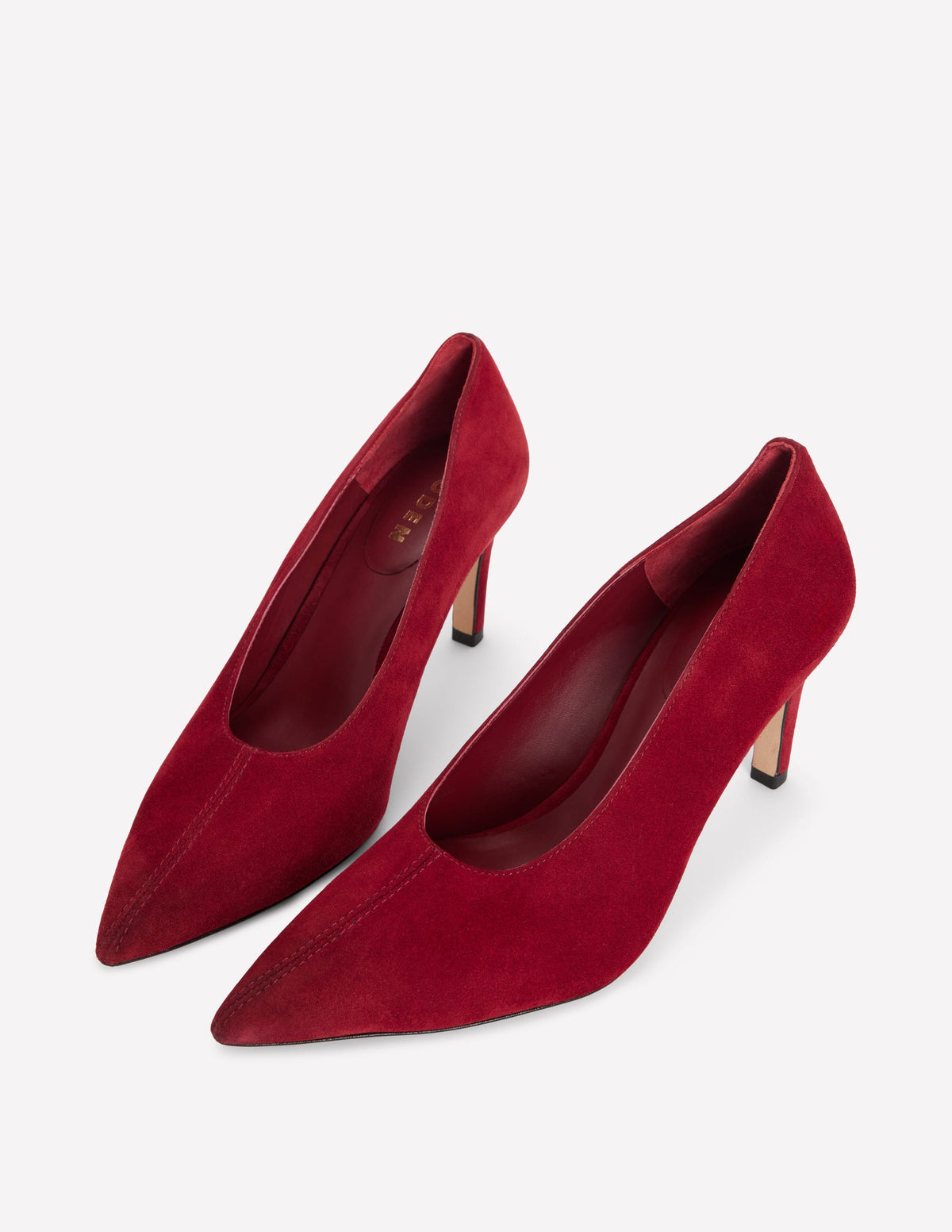 Pumps mit spitzer Zehenpartie-Oxblood-4
