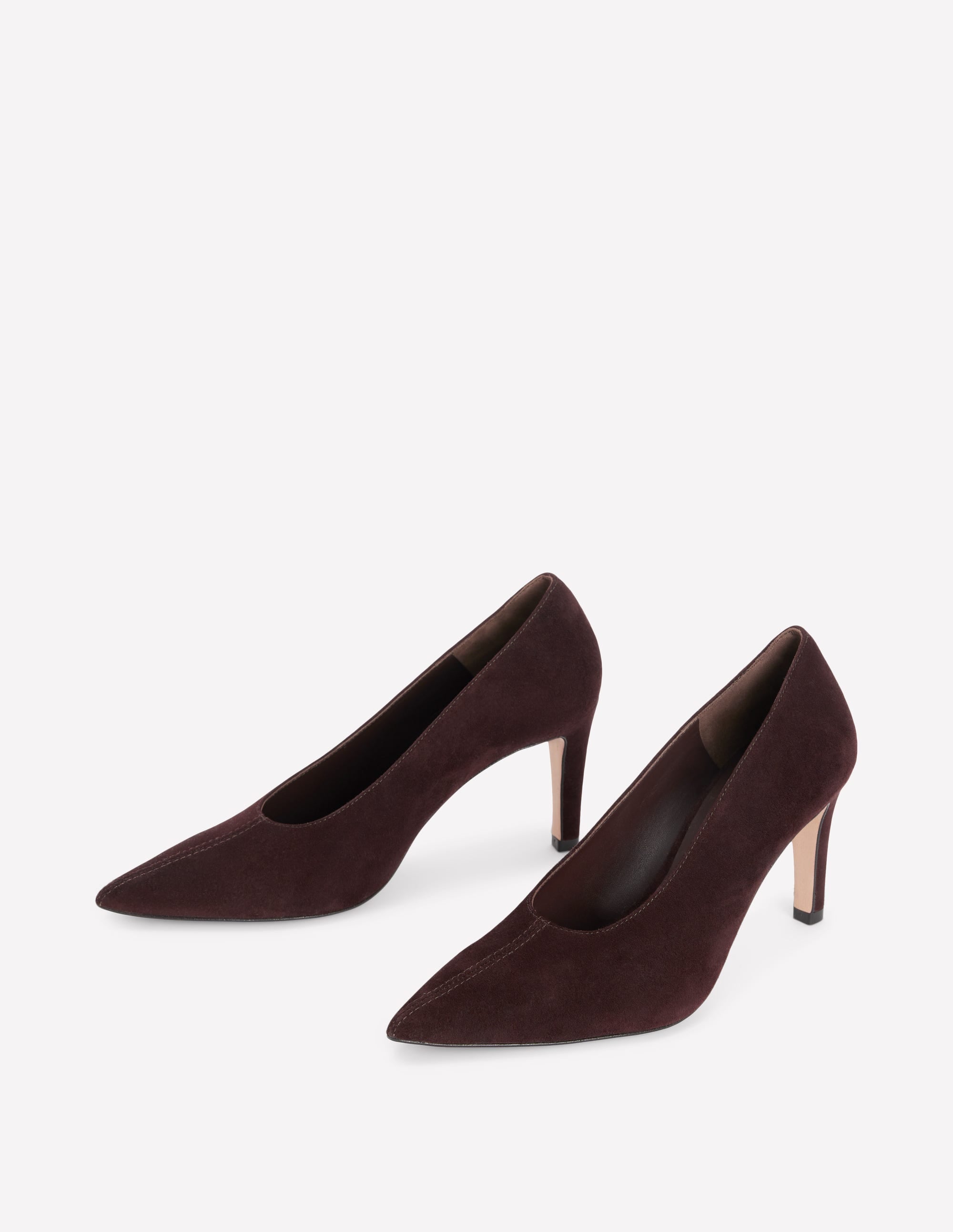 Pumps mit spitzer Zehenpartie-Schoko - Image 3