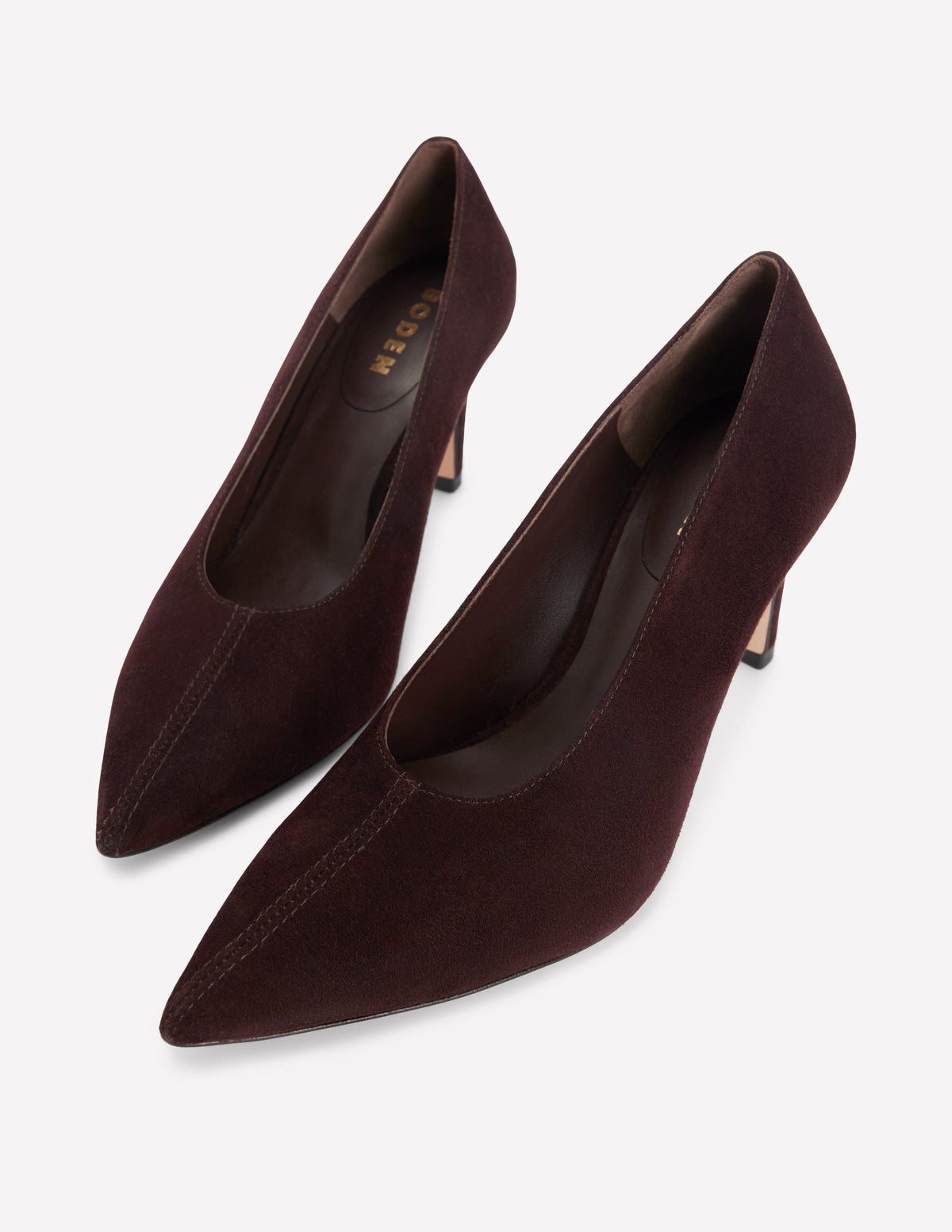 Pumps mit spitzer Zehenpartie-Schoko - Image 4