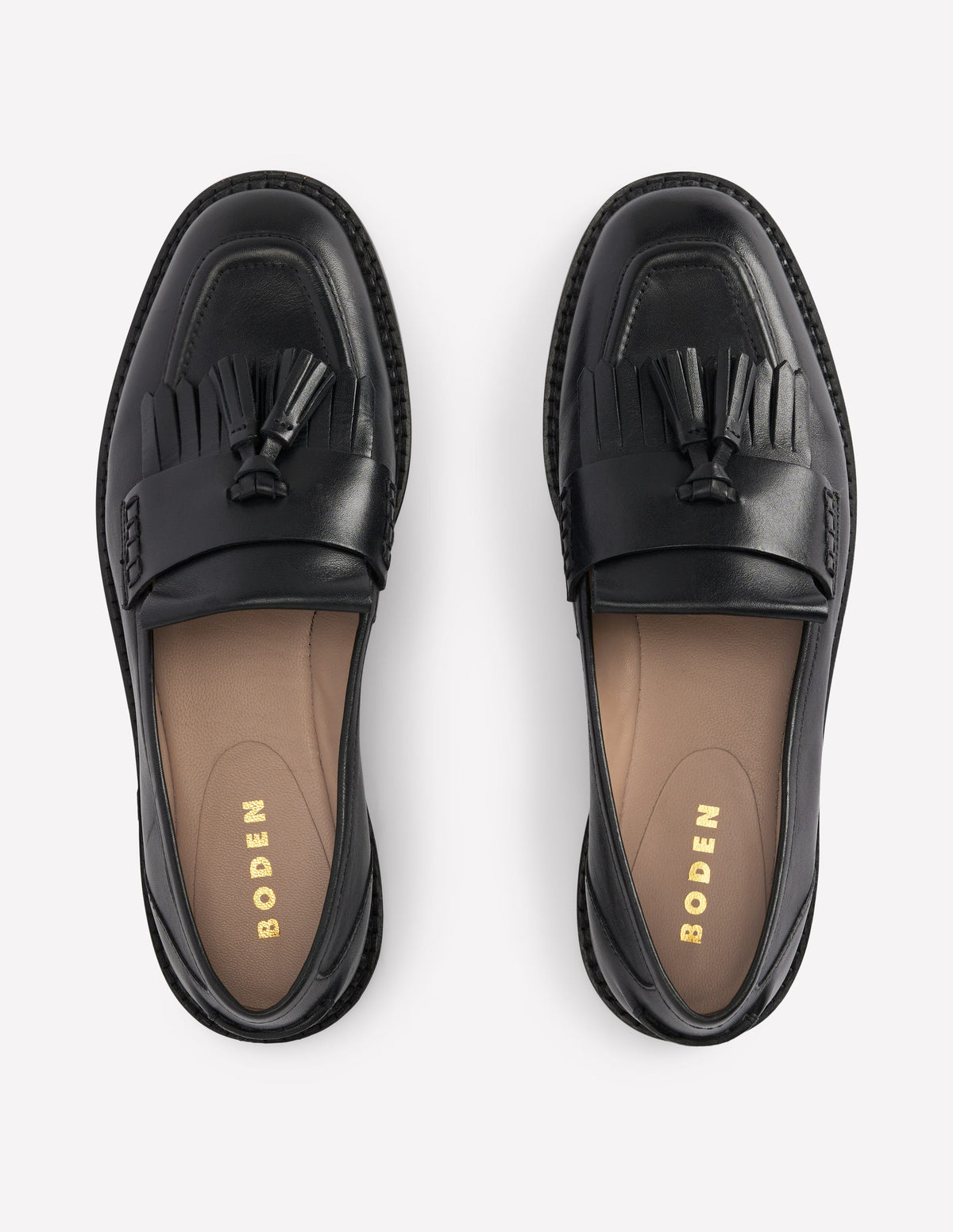 Nya Flache Ghillie-Loafer-Schwarz - Image 5