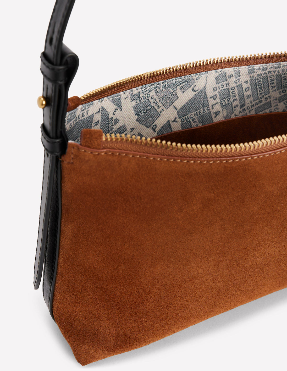 Allegra Lässige Schultertasche-Hellbraun - Image 5