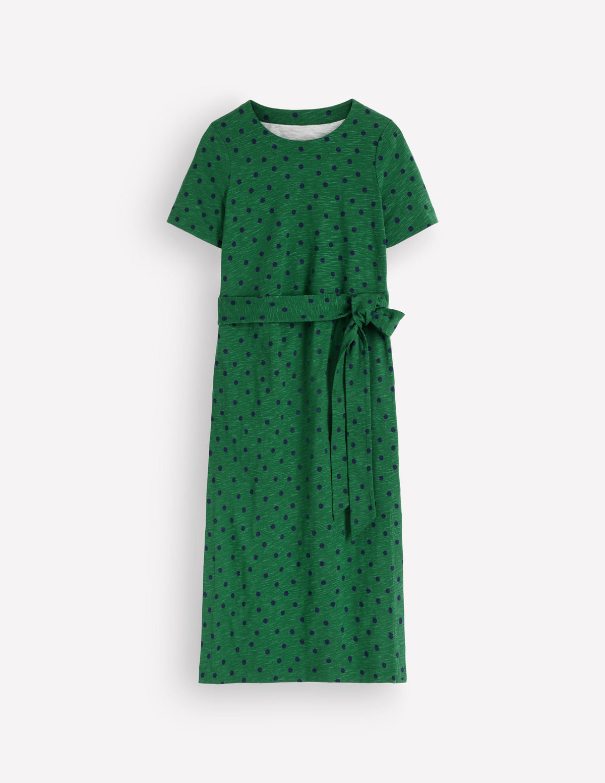 T-Shirt Jersey Midi Dress-Hunter Green, Boden Spot - Image 6